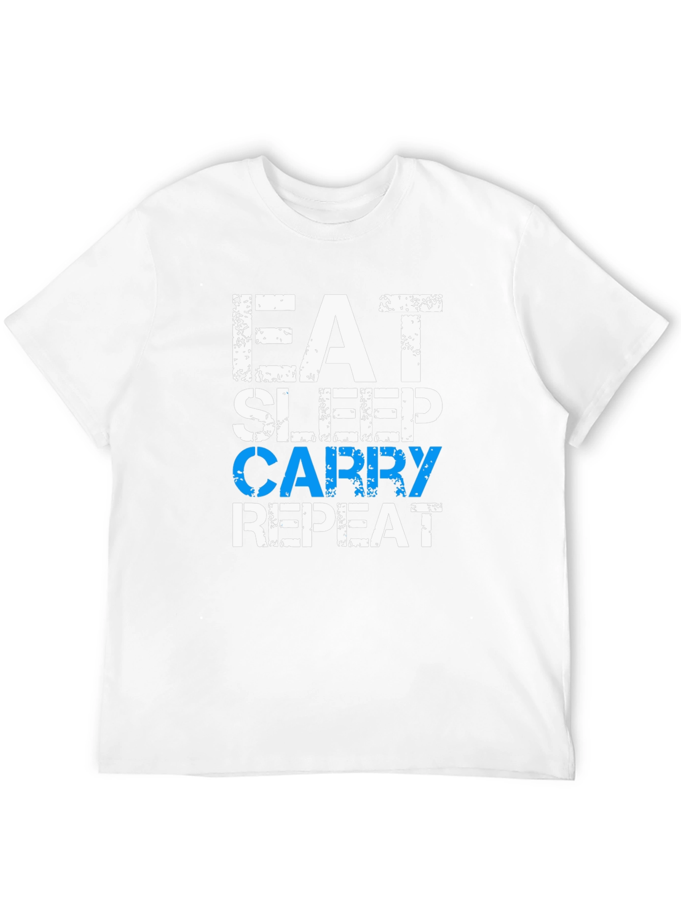 Eat Sleep Carry Repeat Graphic Tee