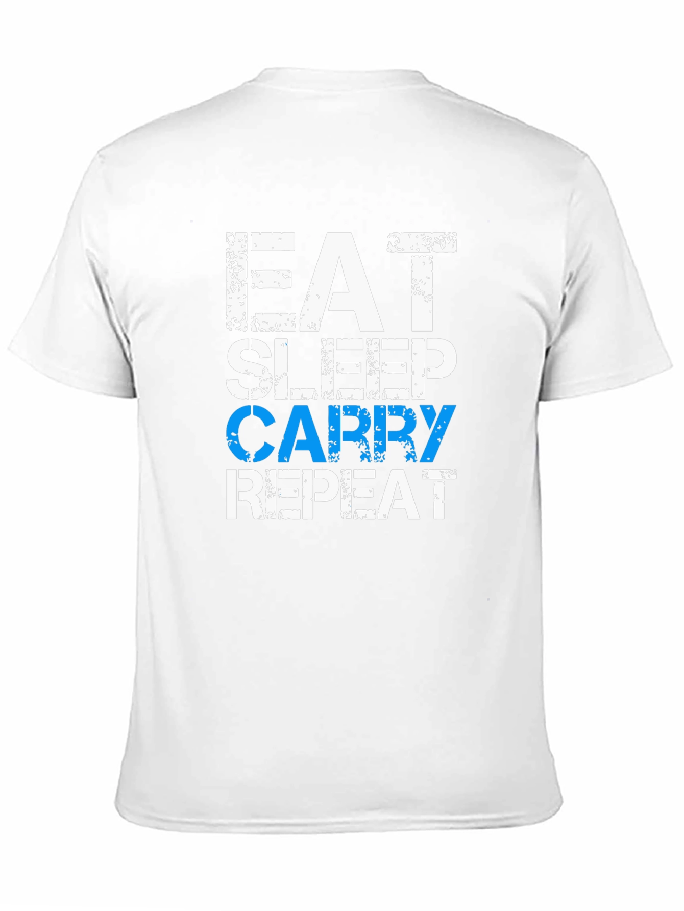 Eat Sleep Carry Repeat Graphic Tee