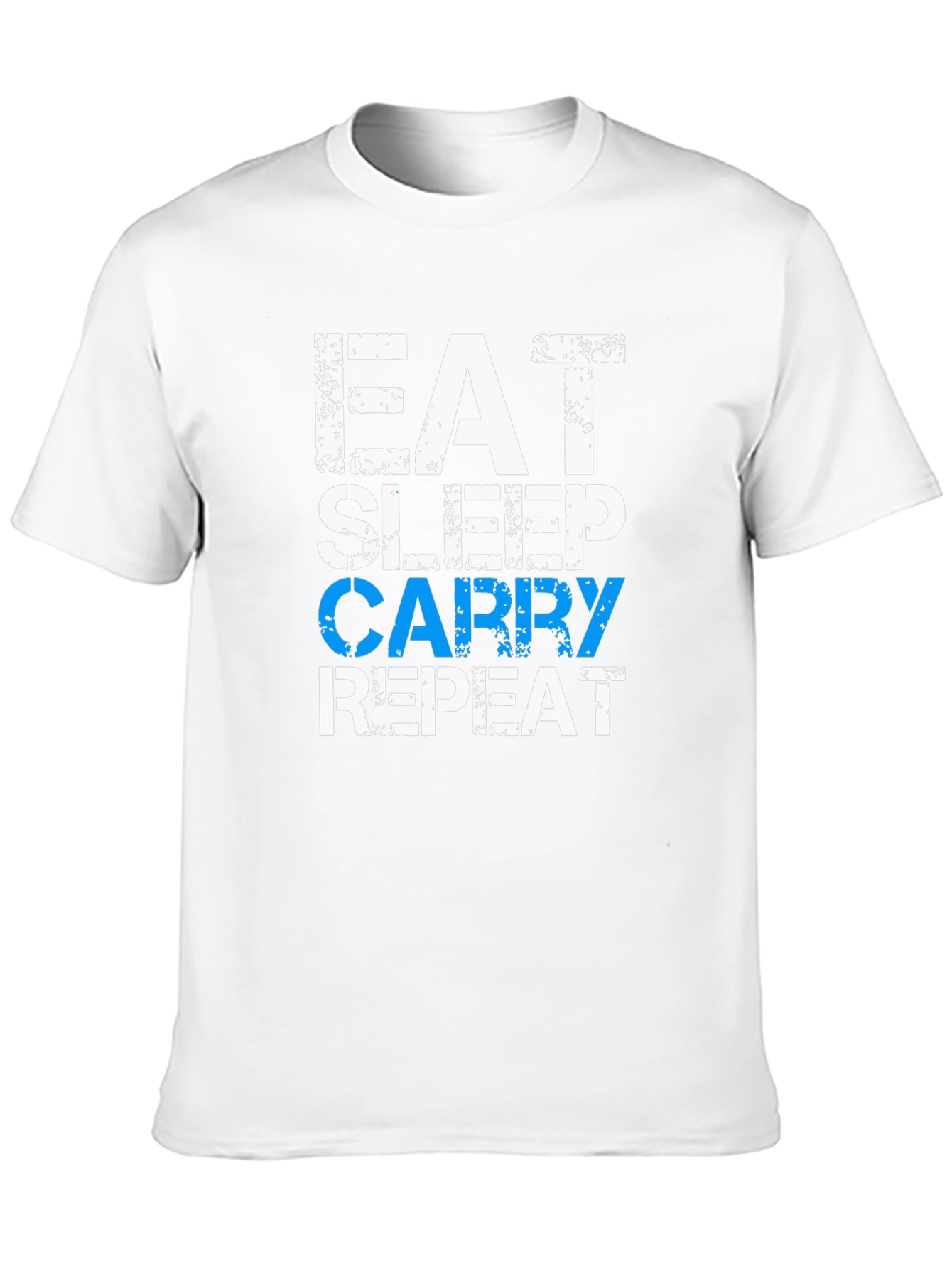 Eat Sleep Carry Repeat Graphic Tee