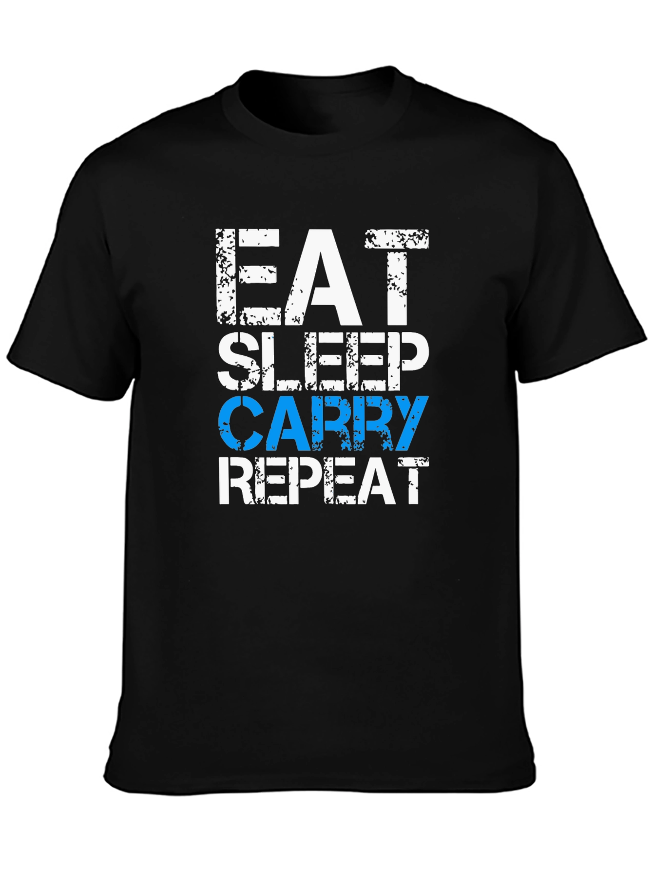 Eat Sleep Carry Repeat Graphic Tee