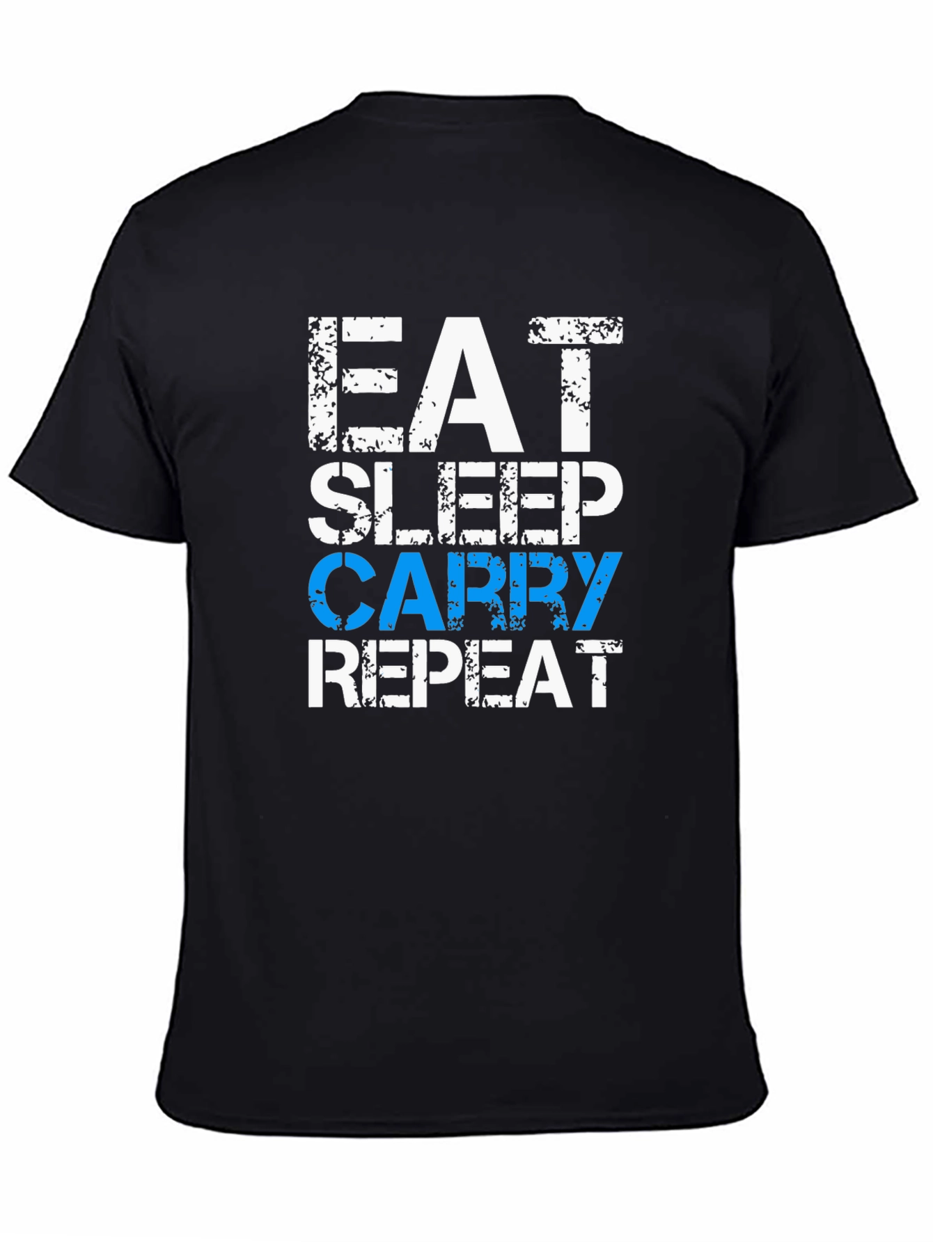 Eat Sleep Carry Repeat Graphic Tee