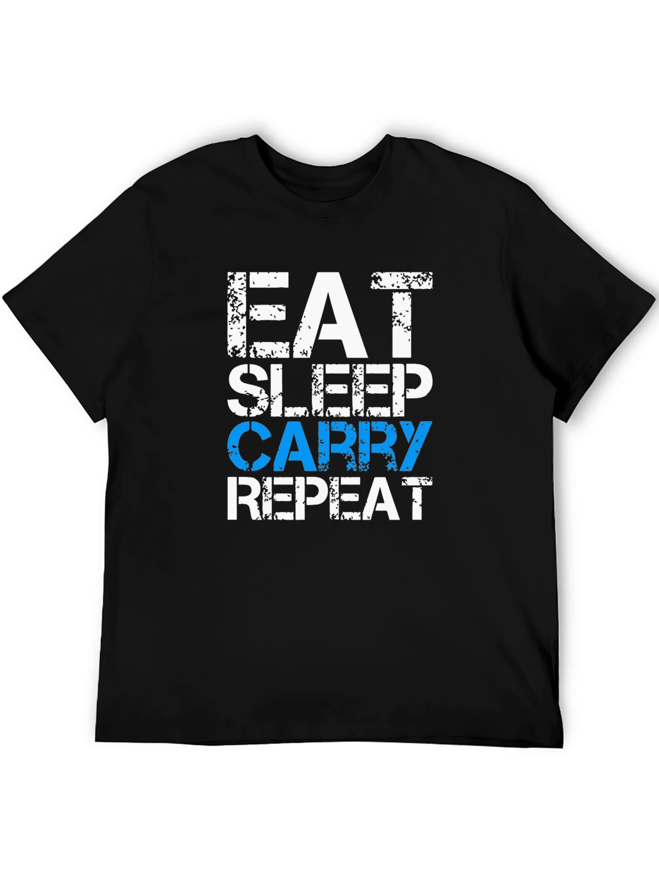 Eat Sleep Carry Repeat Graphic Tee