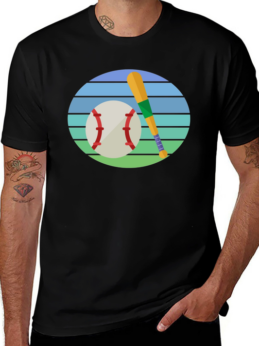 Baseball & Bat Graphic Tee