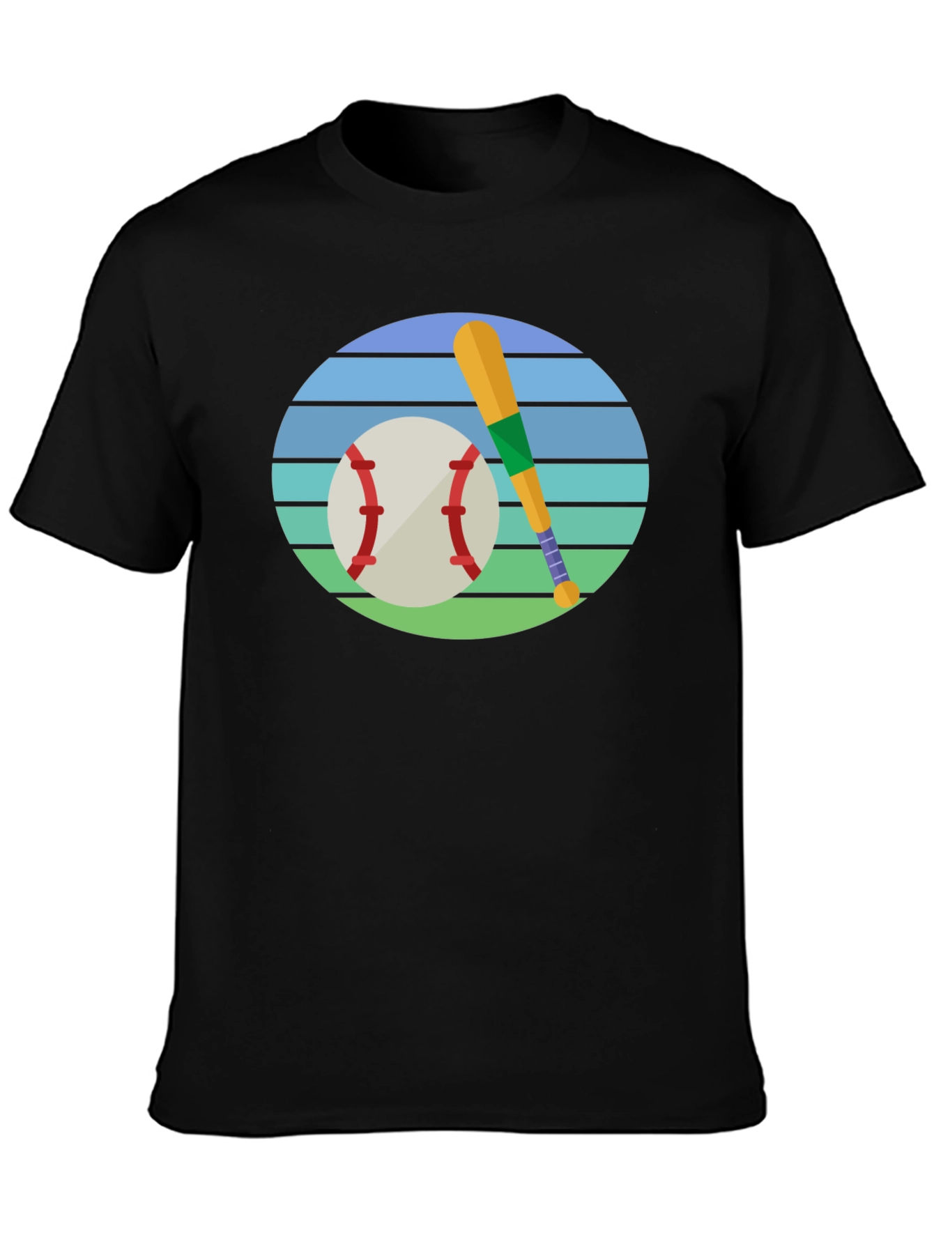 Baseball & Bat Graphic Tee