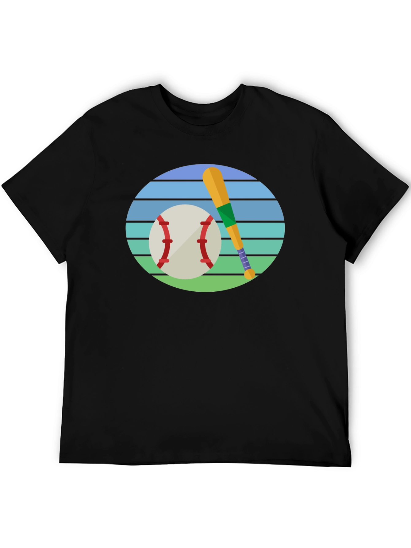 Baseball & Bat Graphic Tee