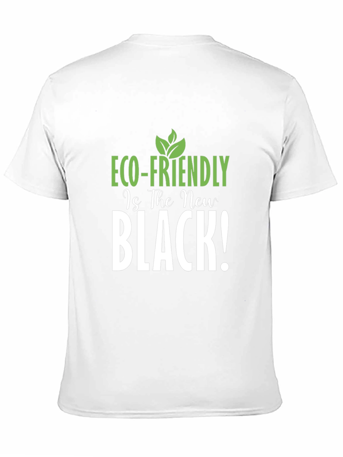Eco-Friendly New Black T-Shirt