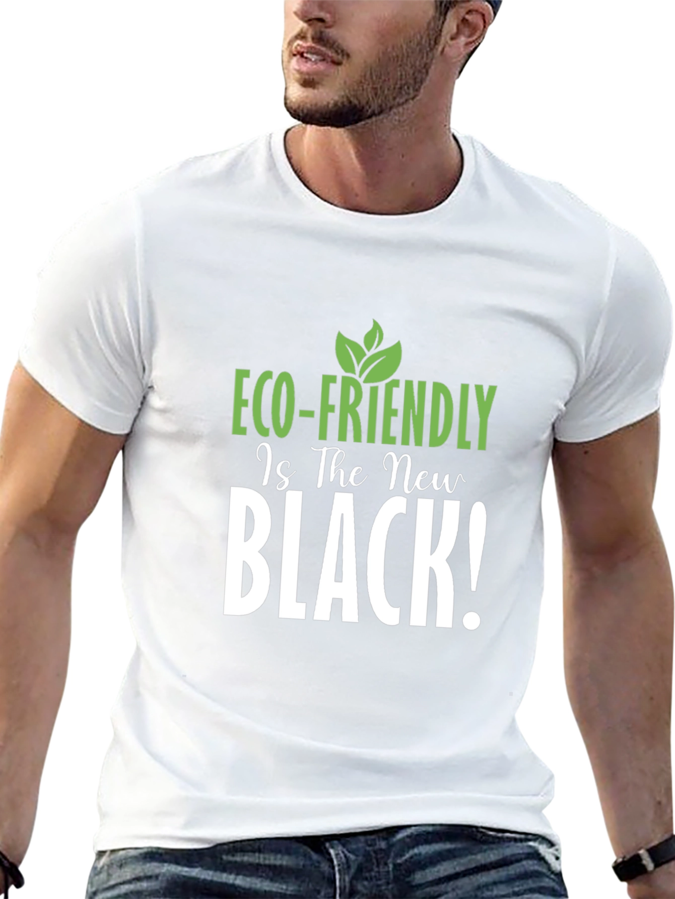 Eco-Friendly New Black T-Shirt