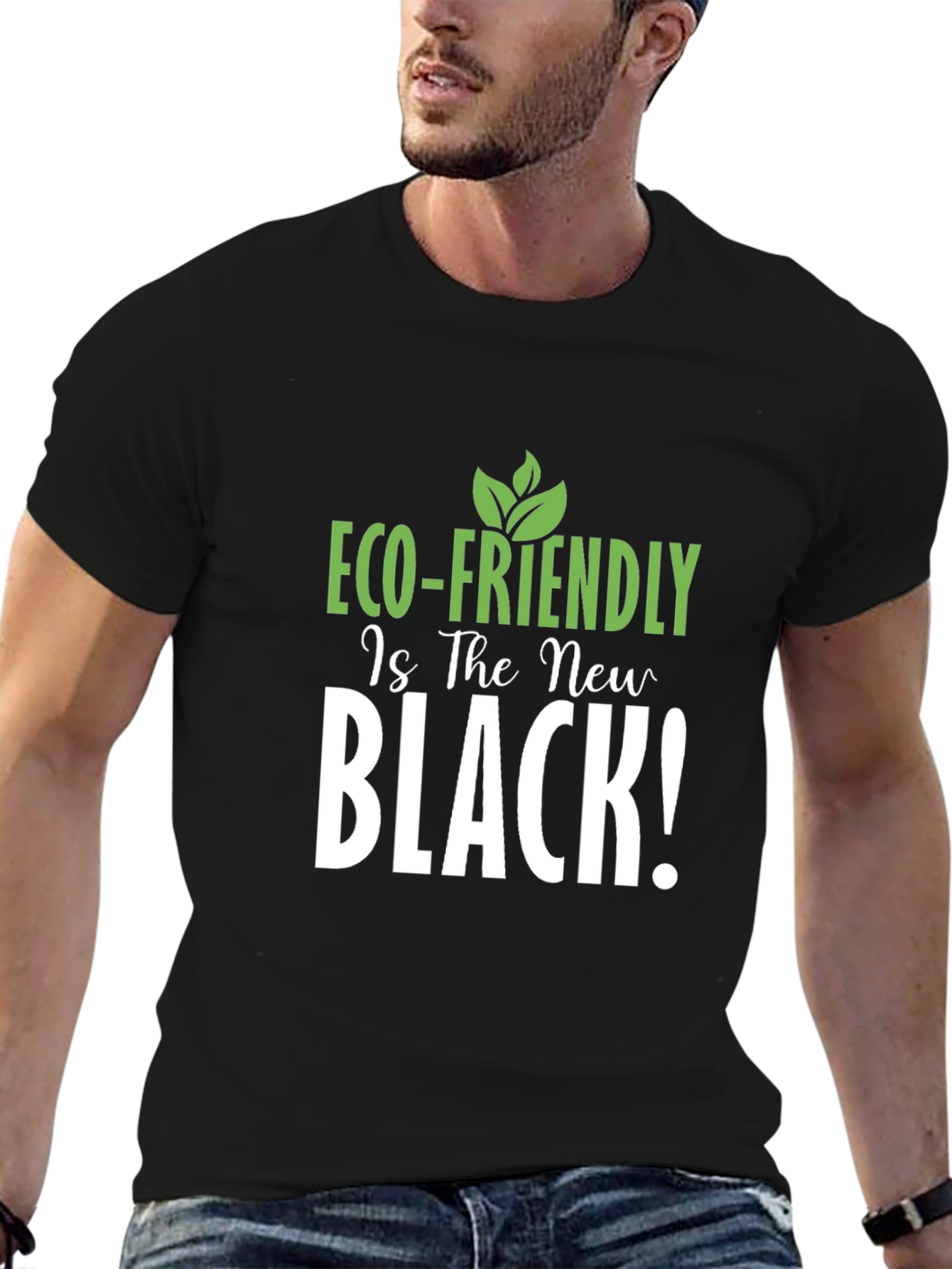 Eco-Friendly New Black T-Shirt