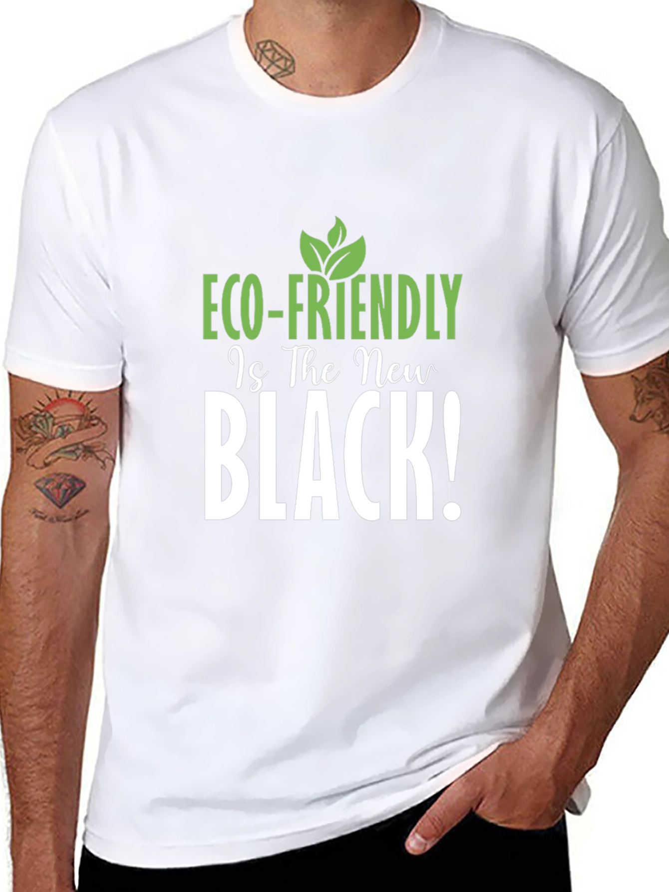 Eco-Friendly New Black T-Shirt