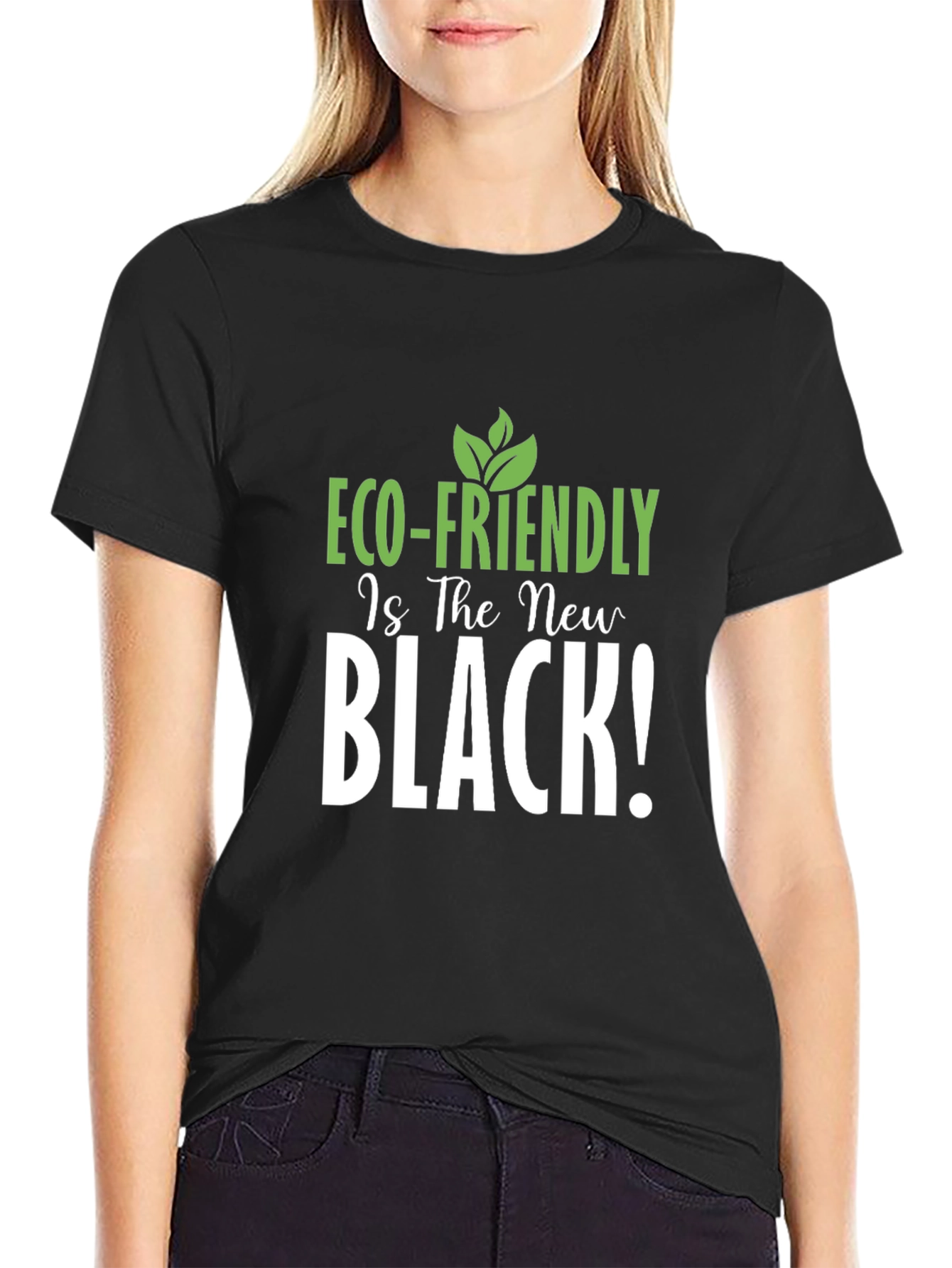 Eco-Friendly New Black T-Shirt
