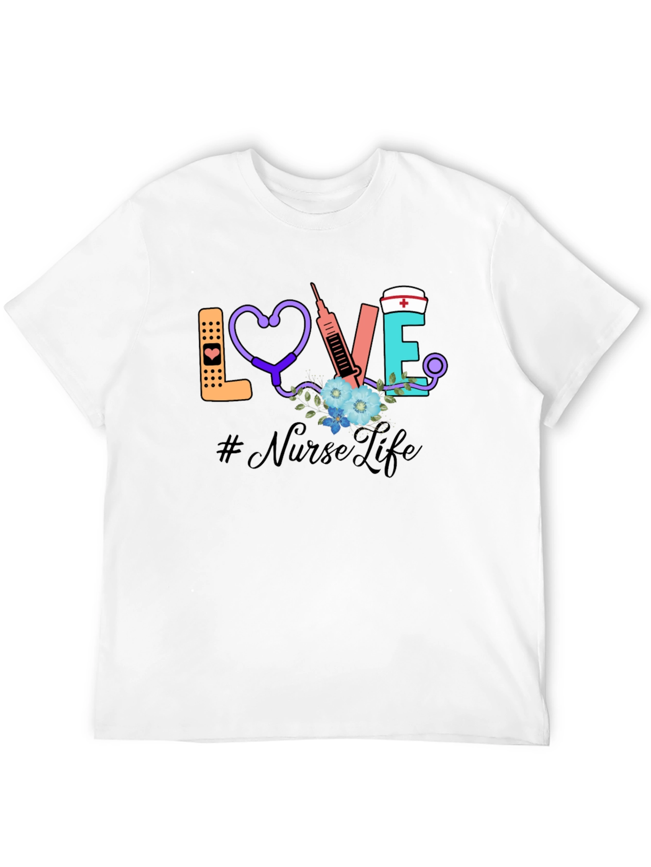 Nurse Life Graphic T-Shirt