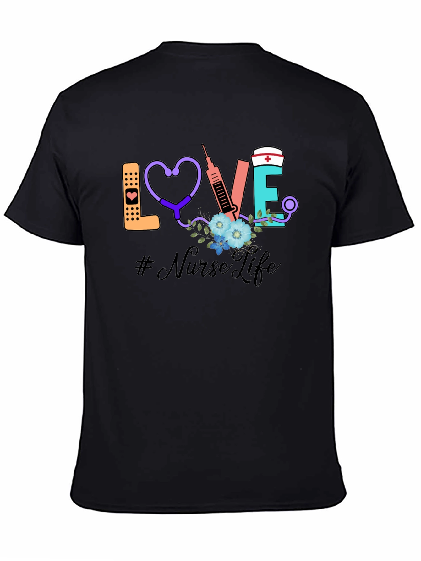 Nurse Life Graphic T-Shirt