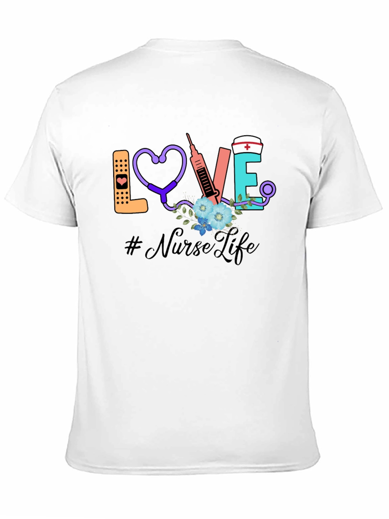 Nurse Life Graphic T-Shirt