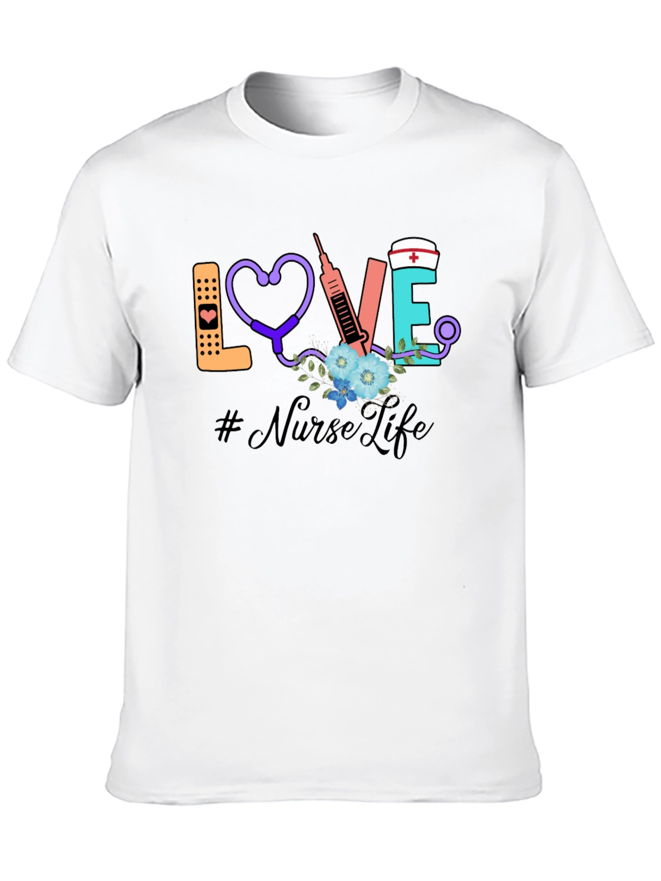 Nurse Life Graphic T-Shirt