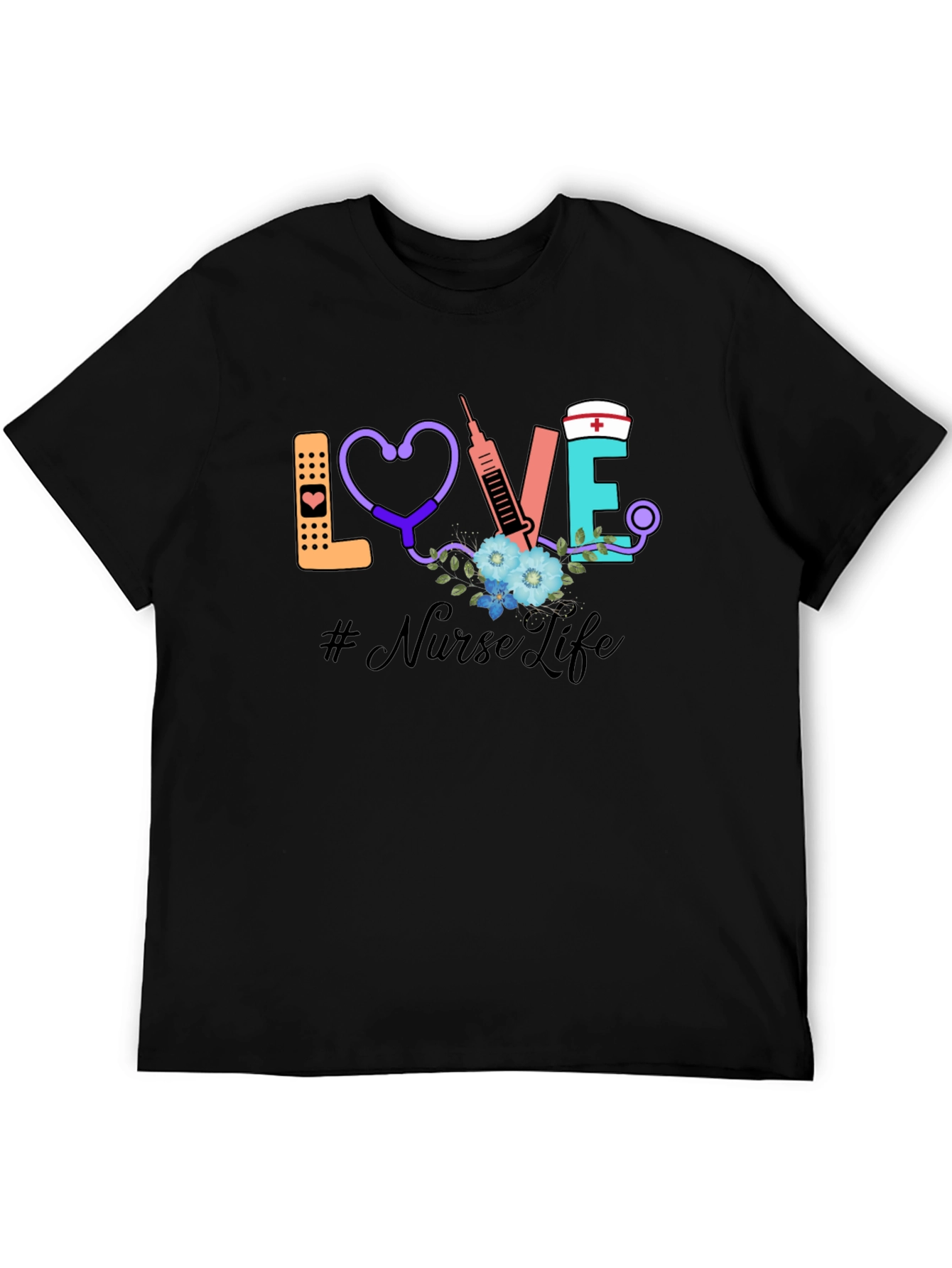 Nurse Life Graphic T-Shirt