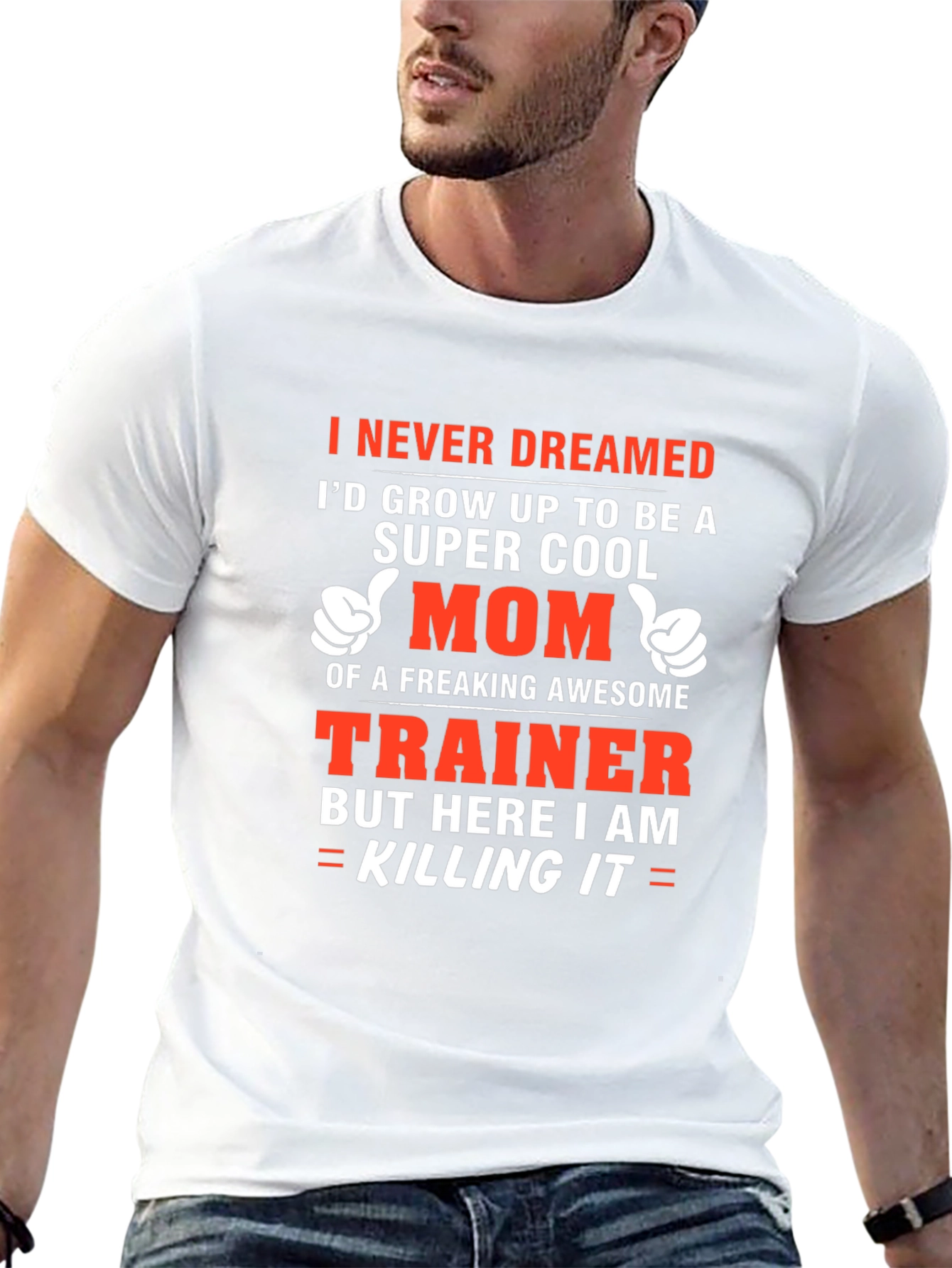 Super Cool Mom Trainer T-Shirt