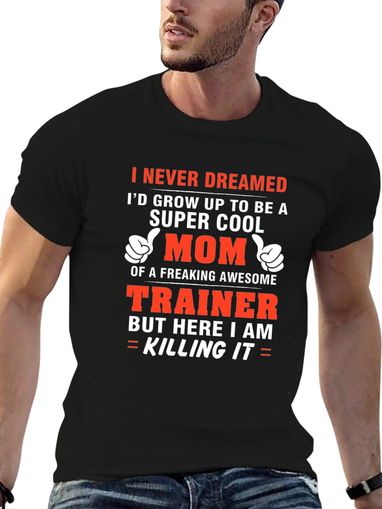 Super Cool Mom Trainer T-Shirt