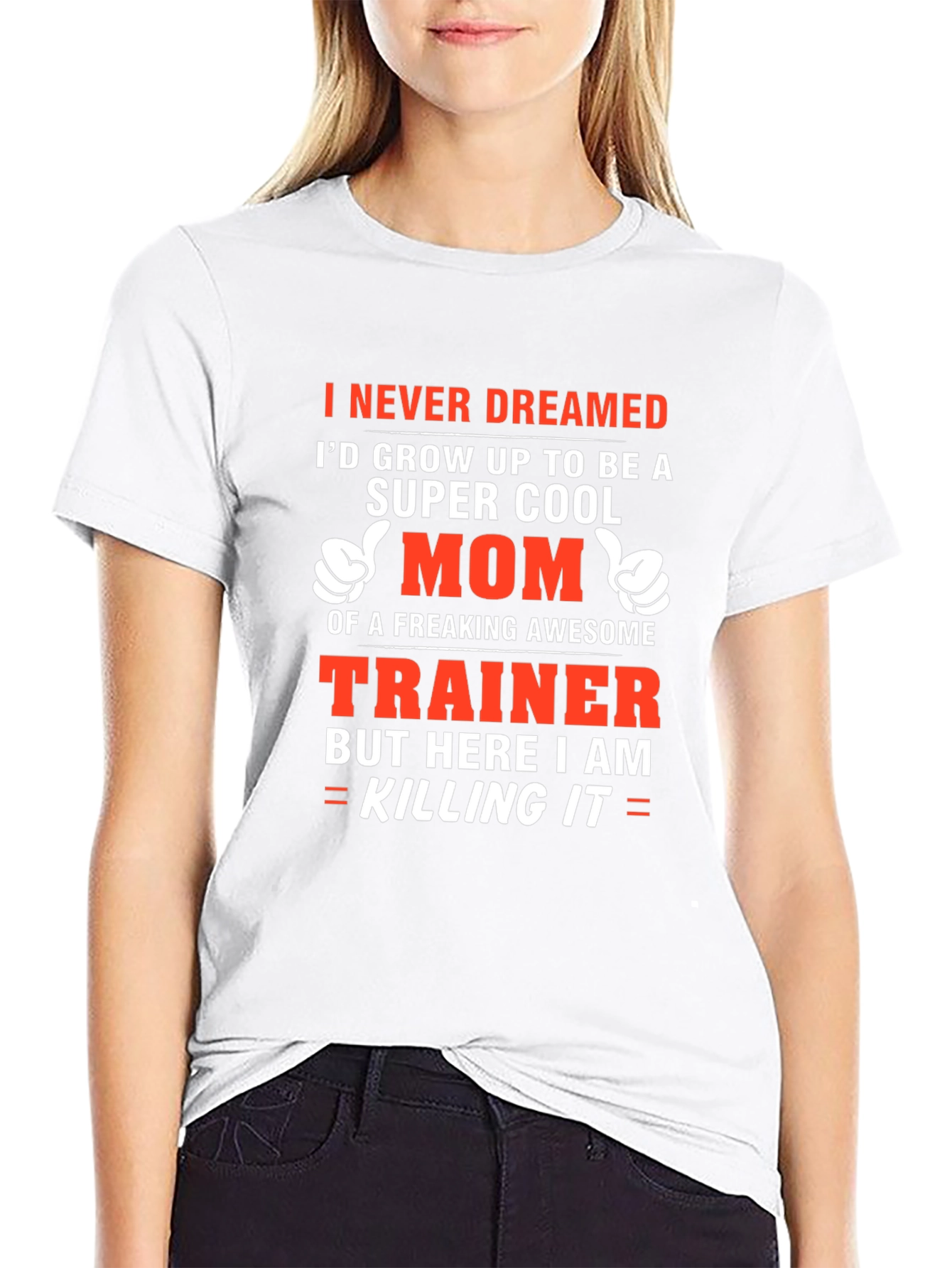 Super Cool Mom Trainer T-Shirt