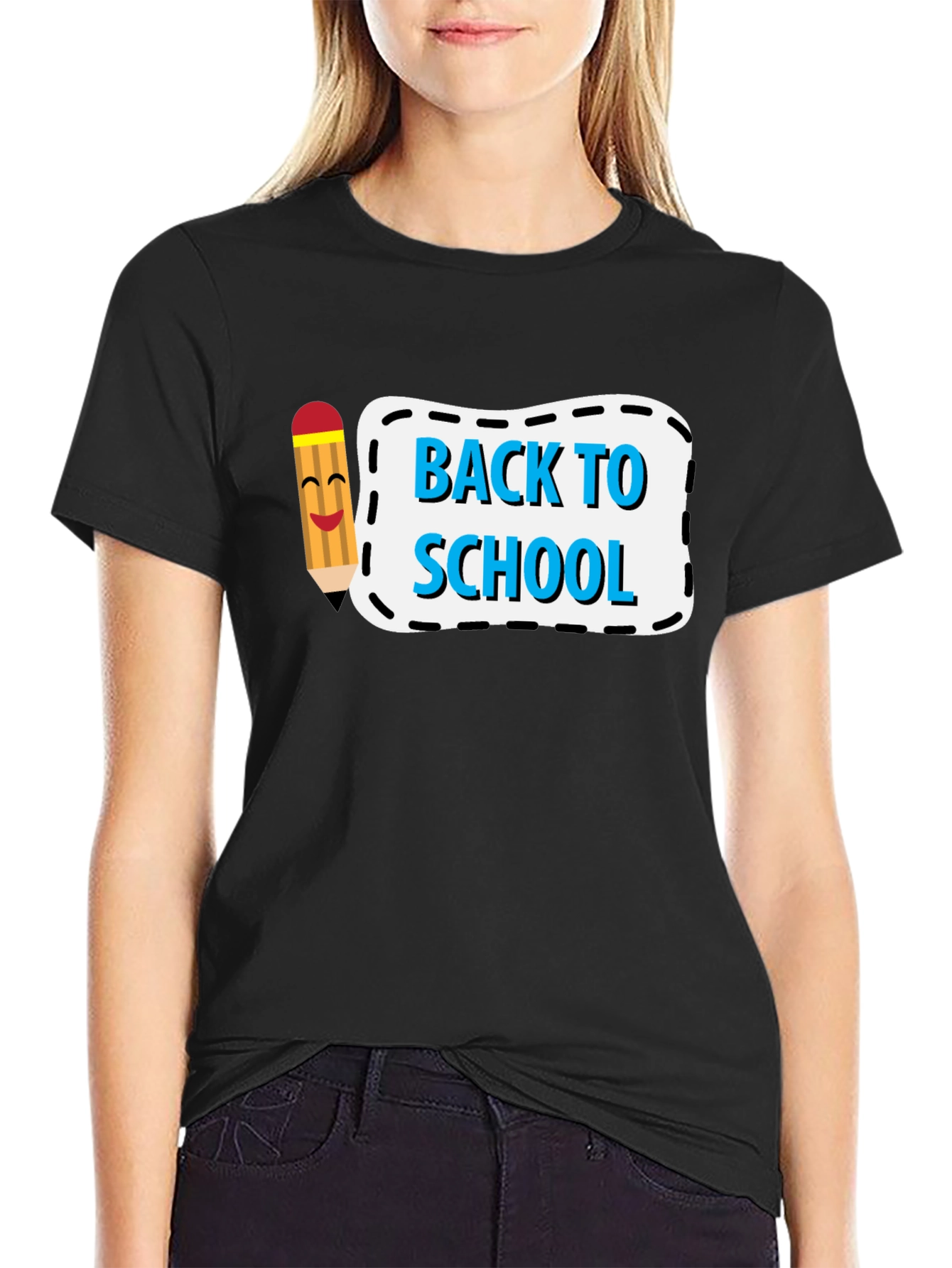 Back to School T-Shirt - Cute Pencil Graphic Tee