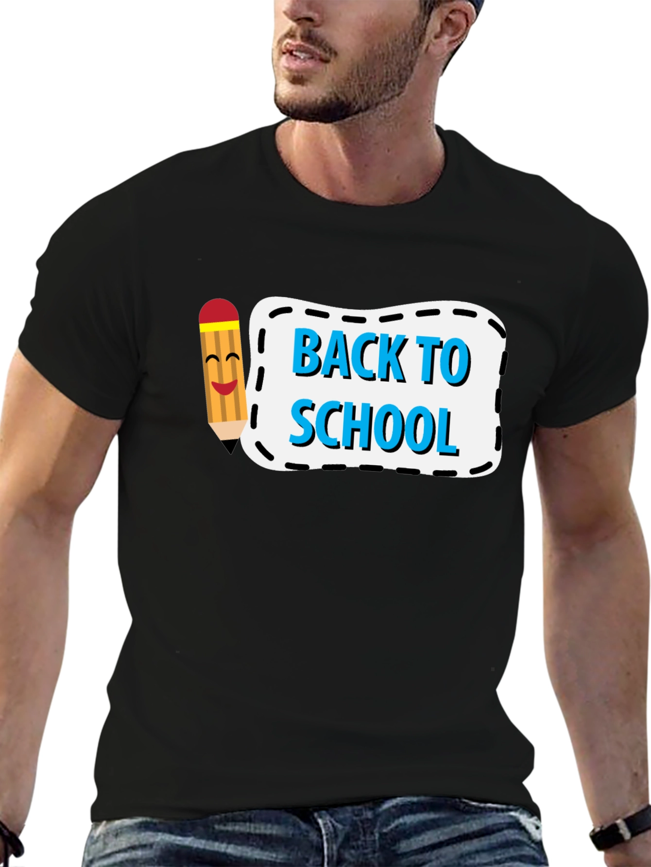 Back to School T-Shirt - Cute Pencil Graphic Tee