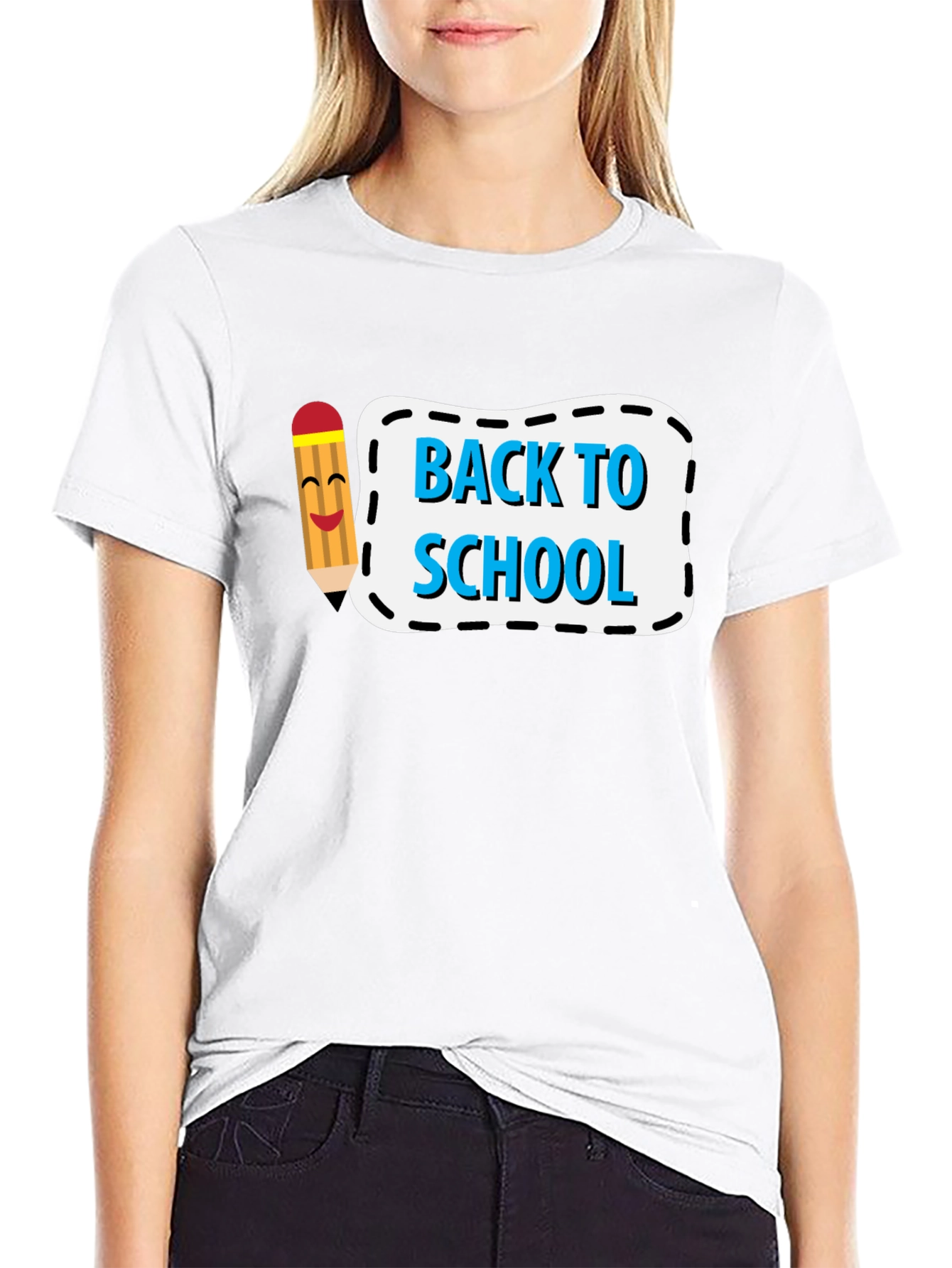 Back to School T-Shirt - Cute Pencil Graphic Tee