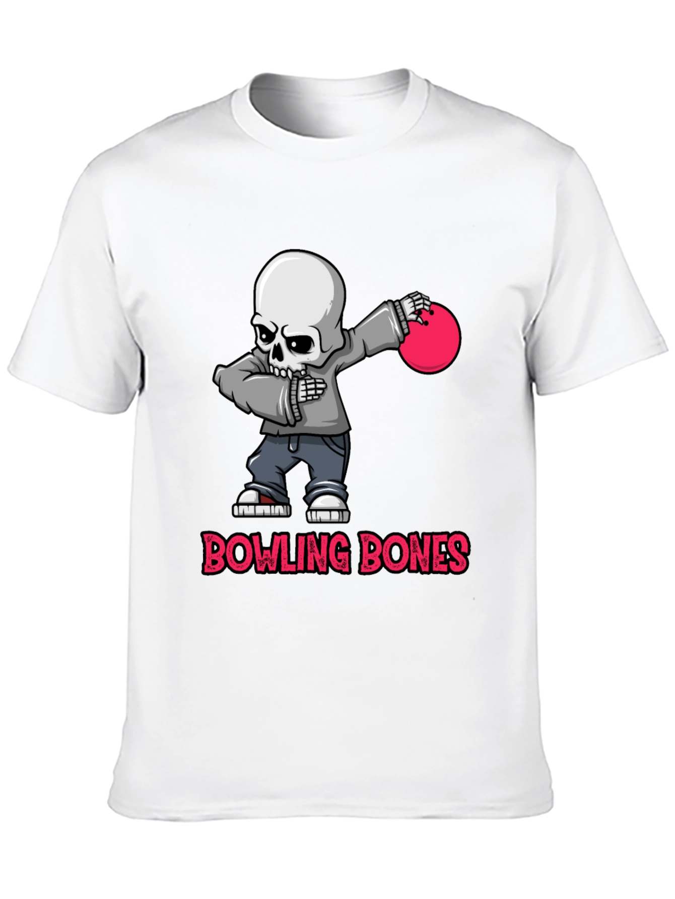 Bowling Bones Skeleton T-Shirt