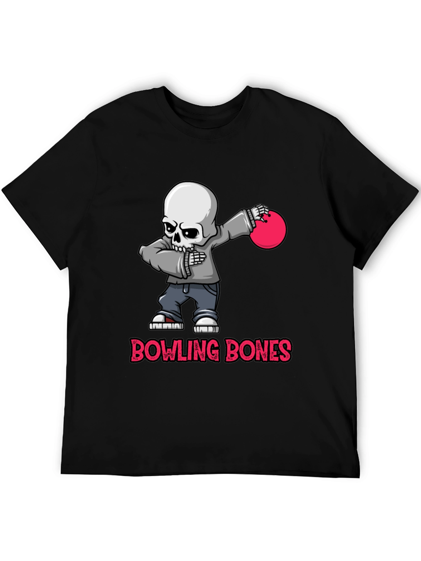 Bowling Bones Skeleton T-Shirt