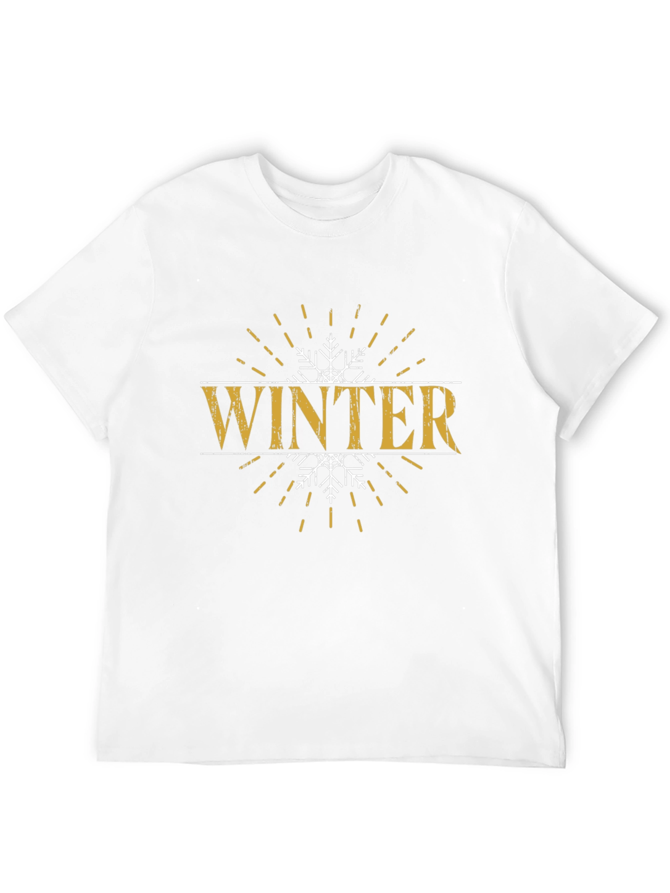 Winter Snowflake Graphic T-Shirt