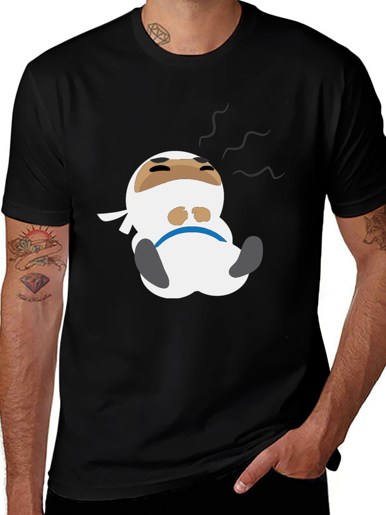 Ninja Nap T-Shirt - Relaxed Kawaii Style