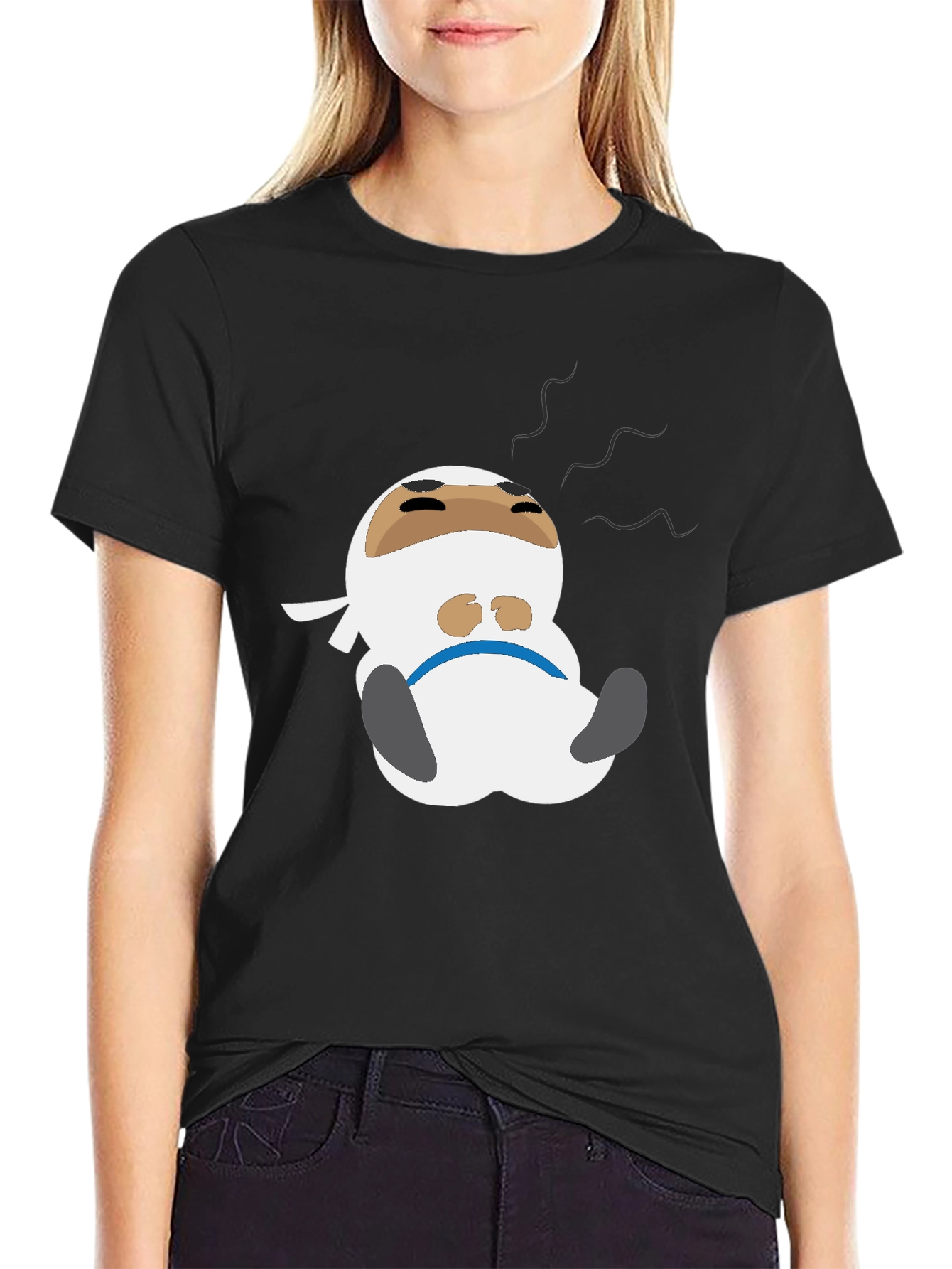 Ninja Nap T-Shirt - Relaxed Kawaii Style