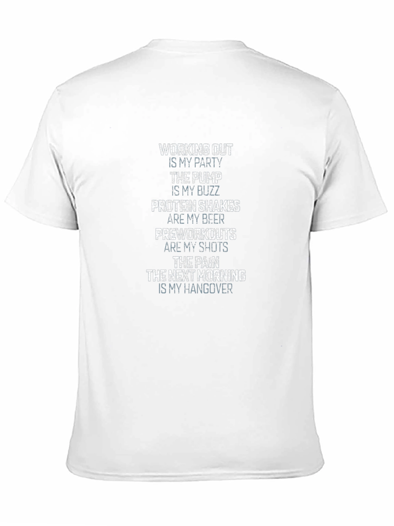 Workout Lifestyle T-Shirt - Gym Party Tee
