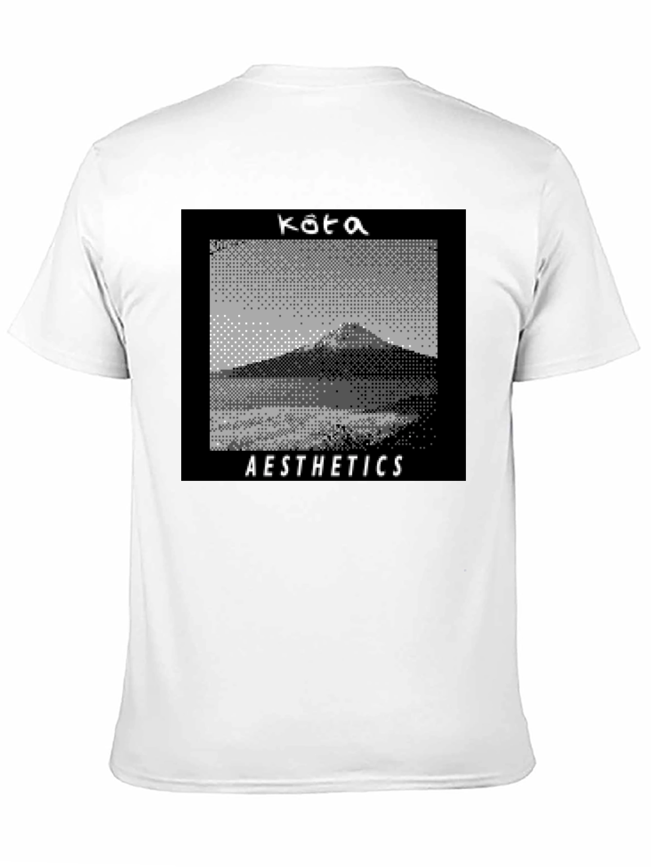 Kata Aesthetics Pixel Art Graphic Tee - Black