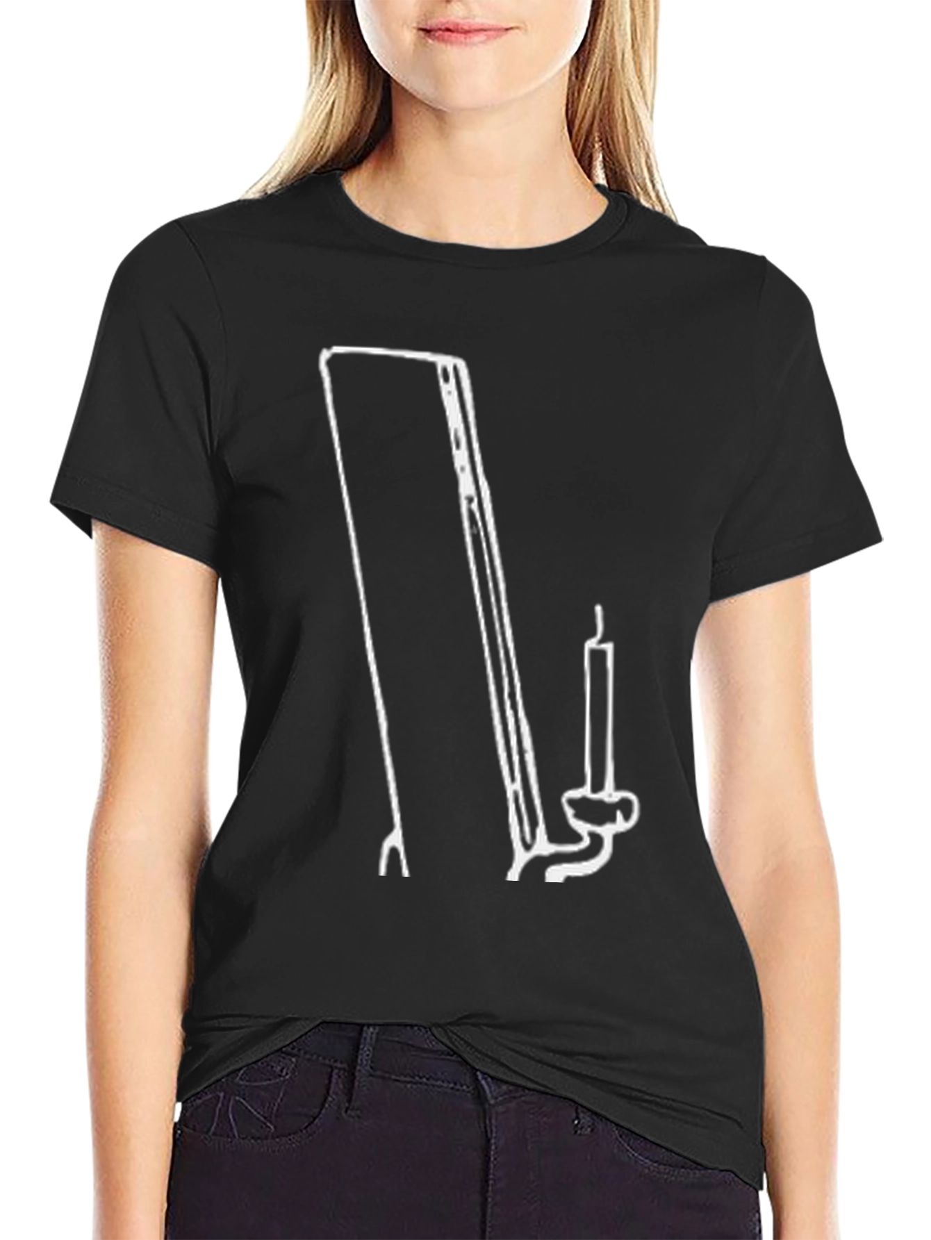 Graphic T-Shirt - Mirror and Candle Design