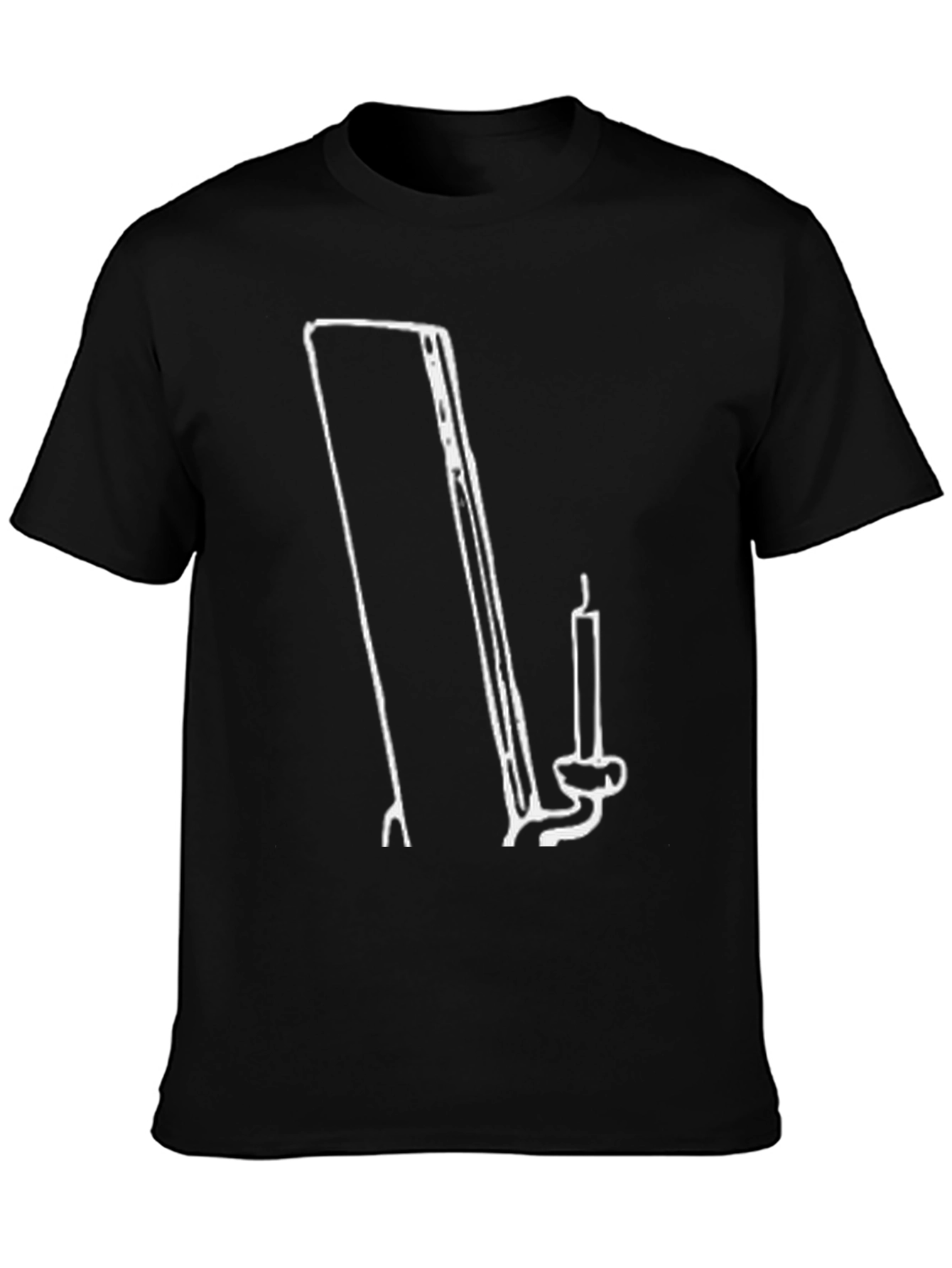 Graphic T-Shirt - Mirror and Candle Design