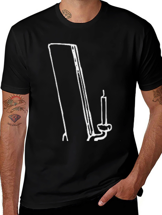 Graphic T-Shirt - Mirror and Candle Design