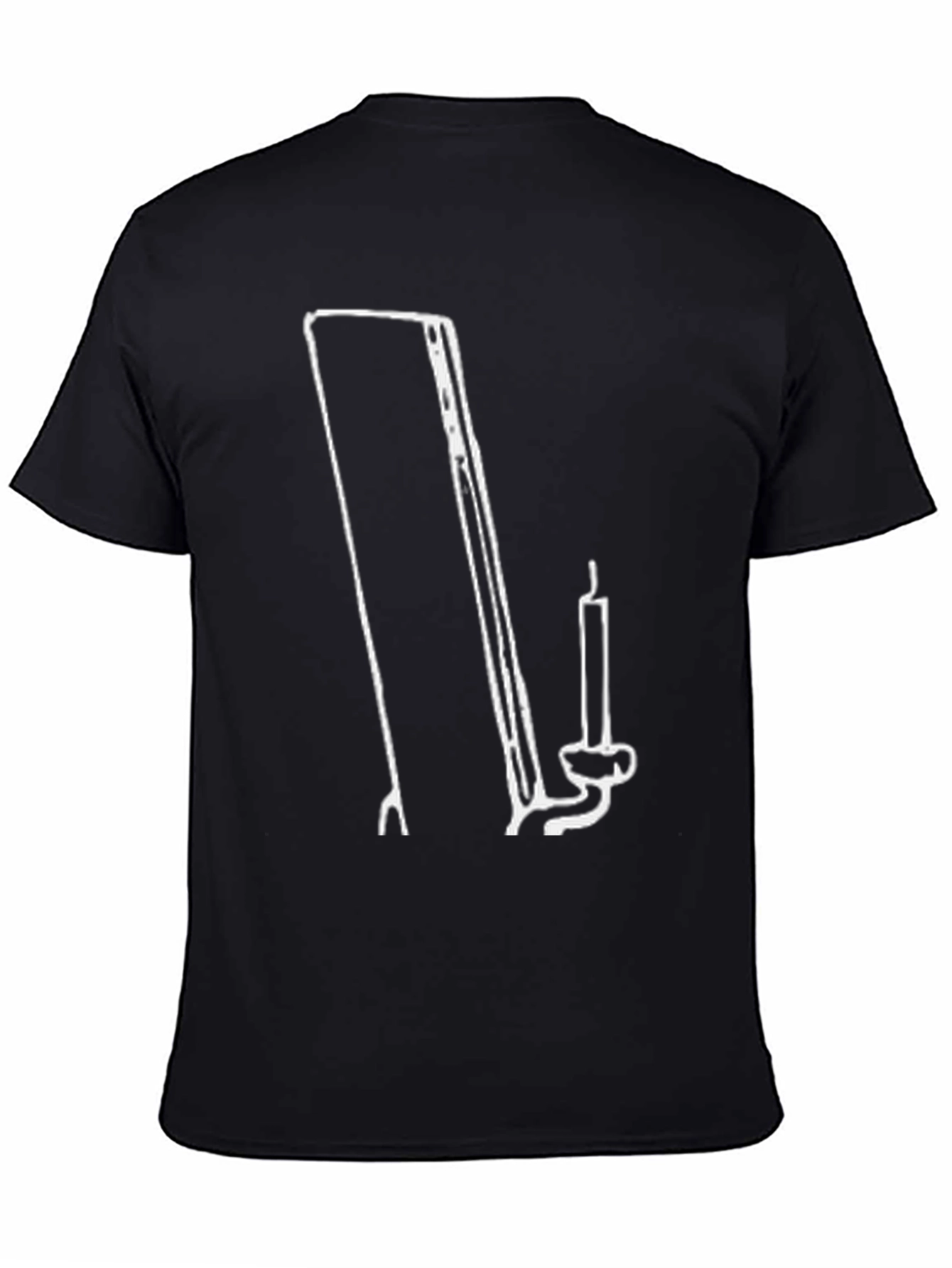 Graphic T-Shirt - Mirror and Candle Design