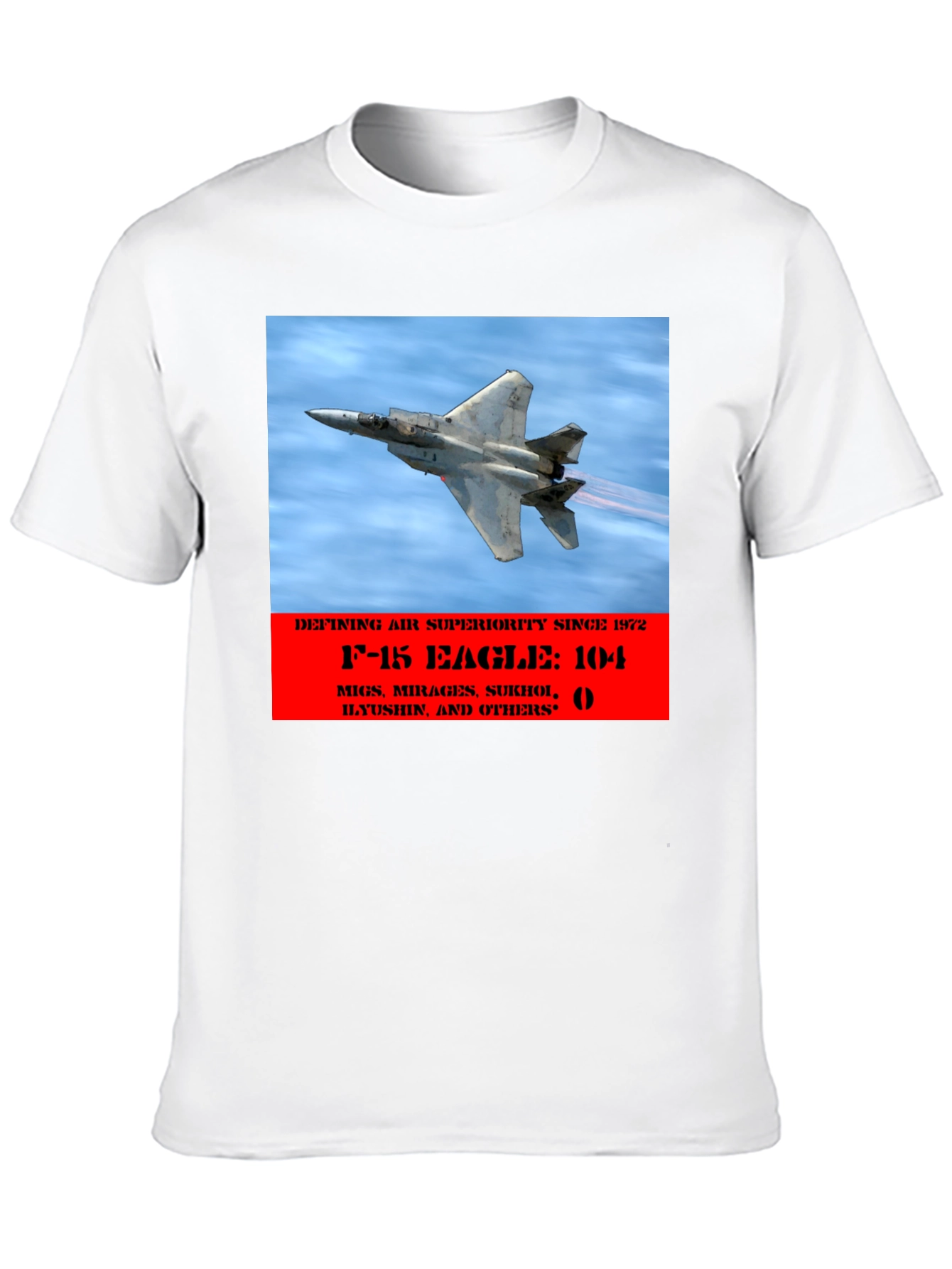 F-15 Eagle Air Superiority Black T-Shirt