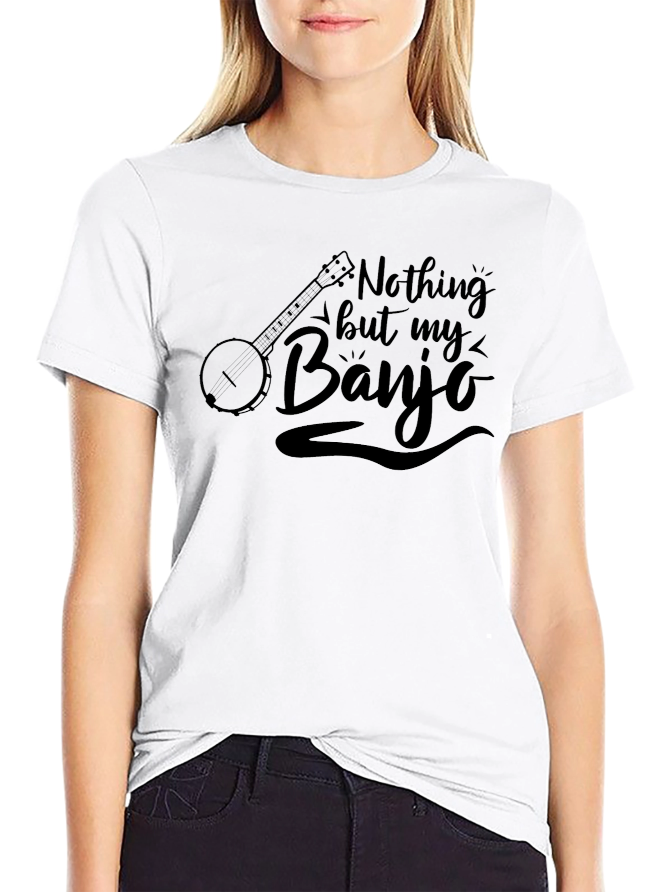 Nothing But My Banjo T-Shirt - Music Lover Tee
