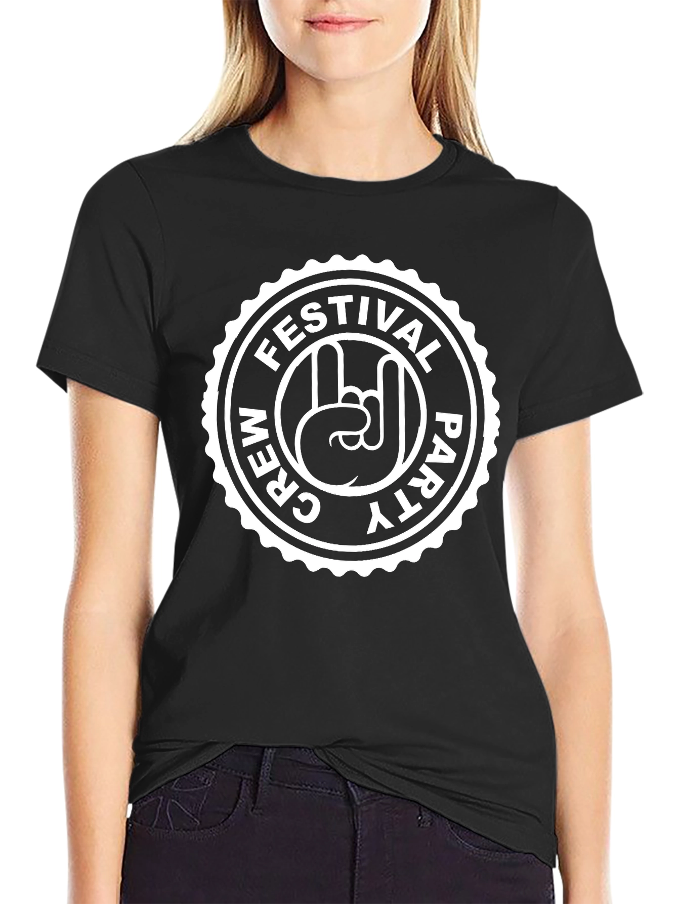 Festival Crew Party Graphic T-Shirt
