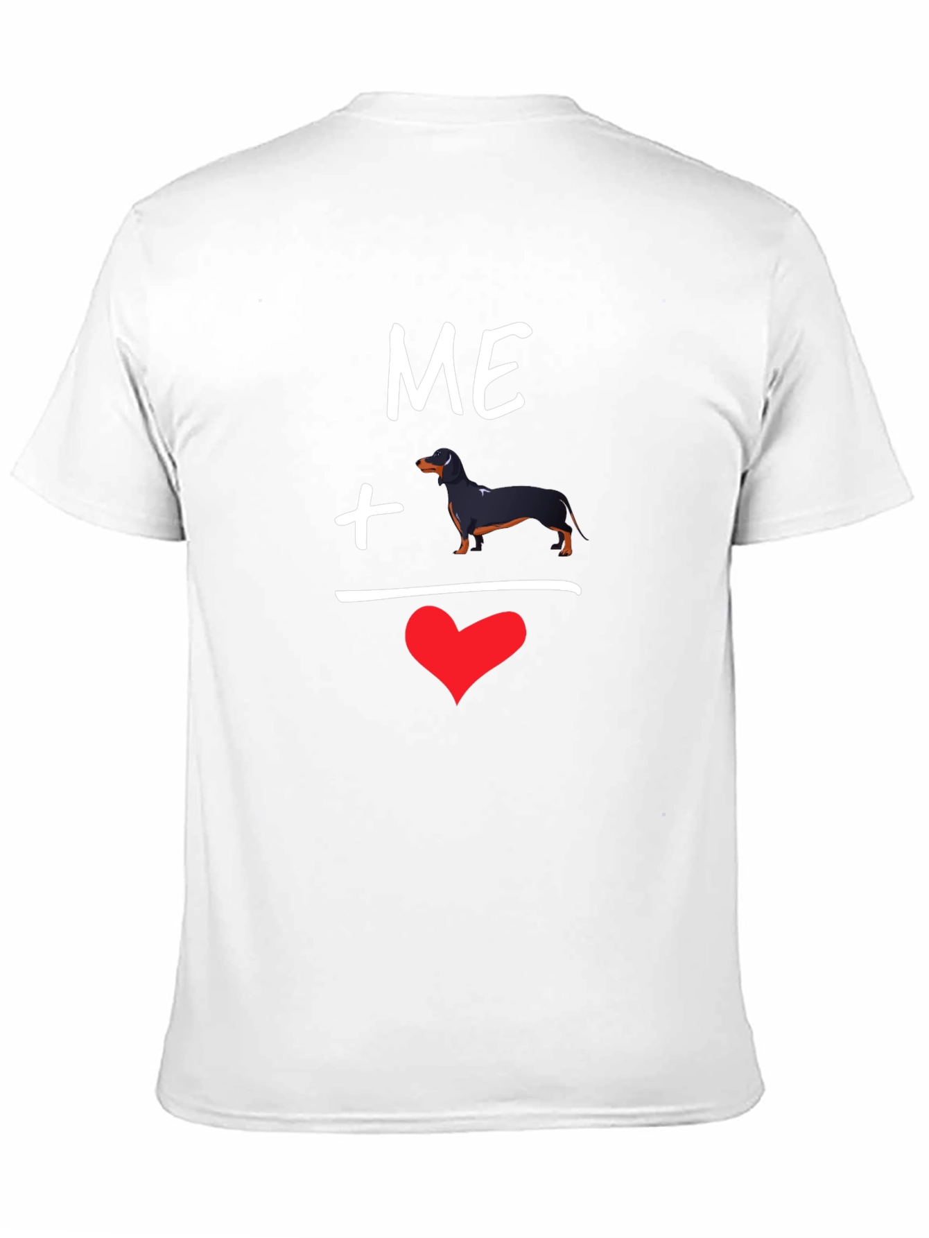 Me Plus Dachshund Love T-Shirt
