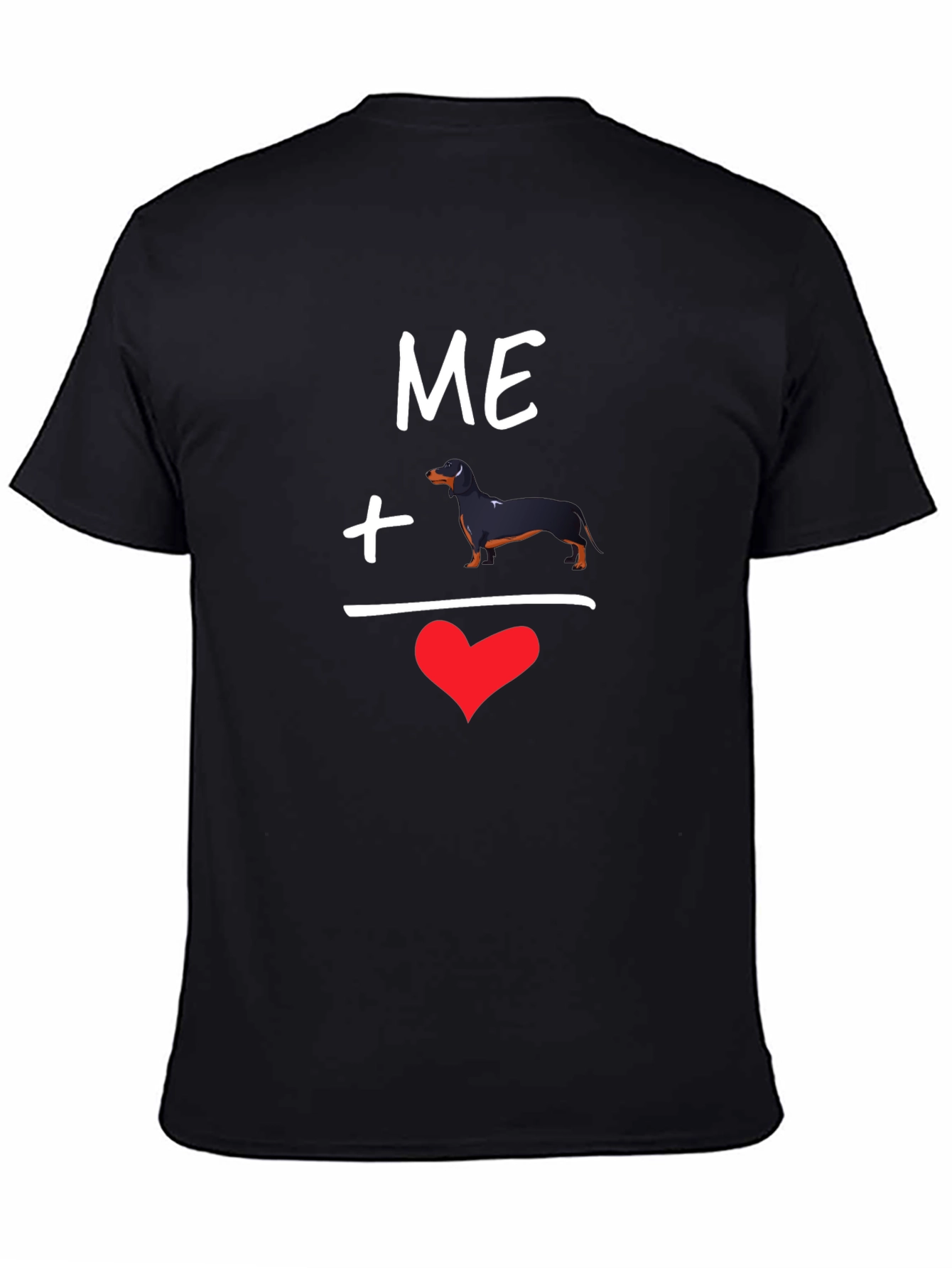 Me Plus Dachshund Love T-Shirt