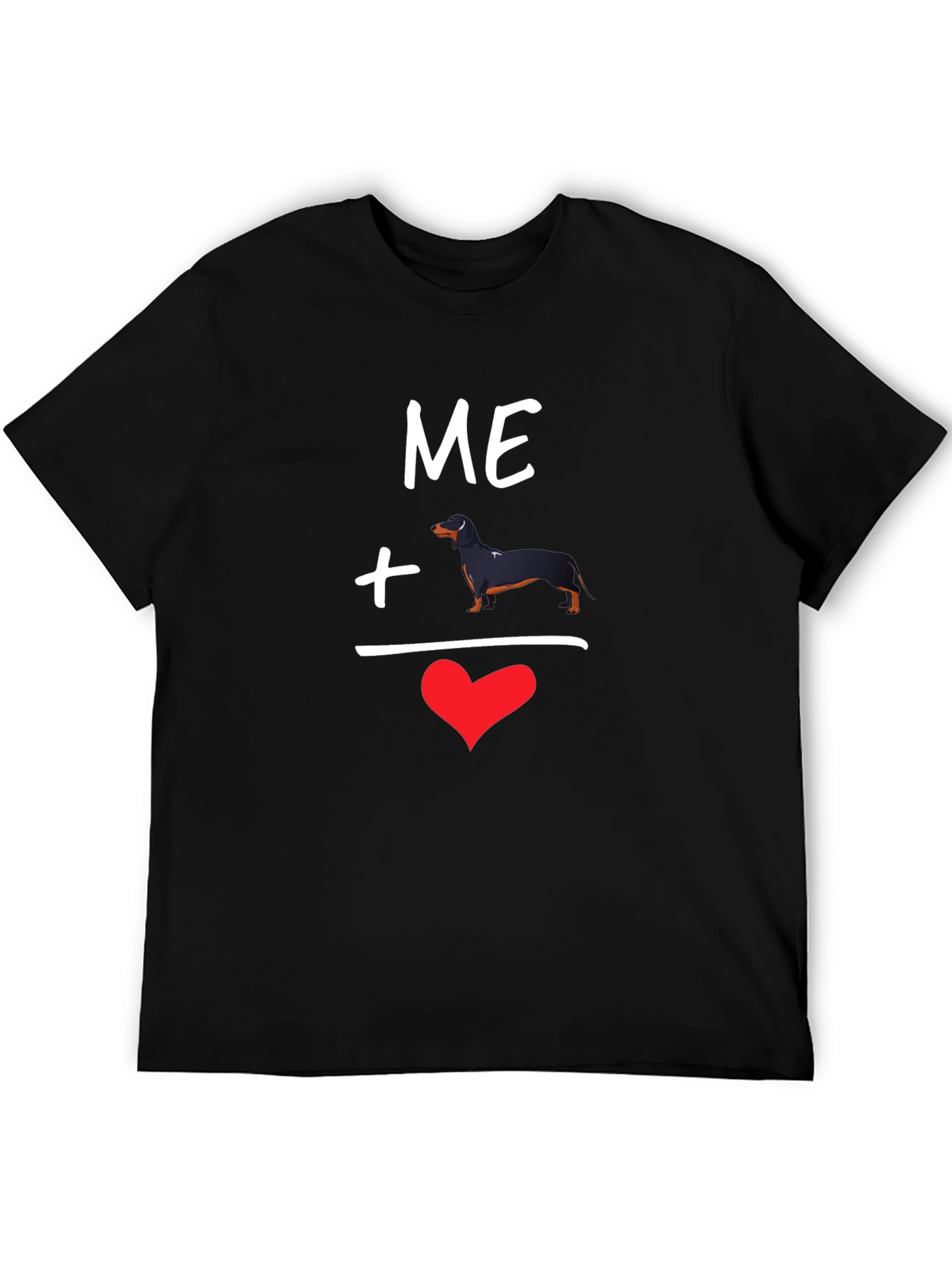 Me Plus Dachshund Love T-Shirt