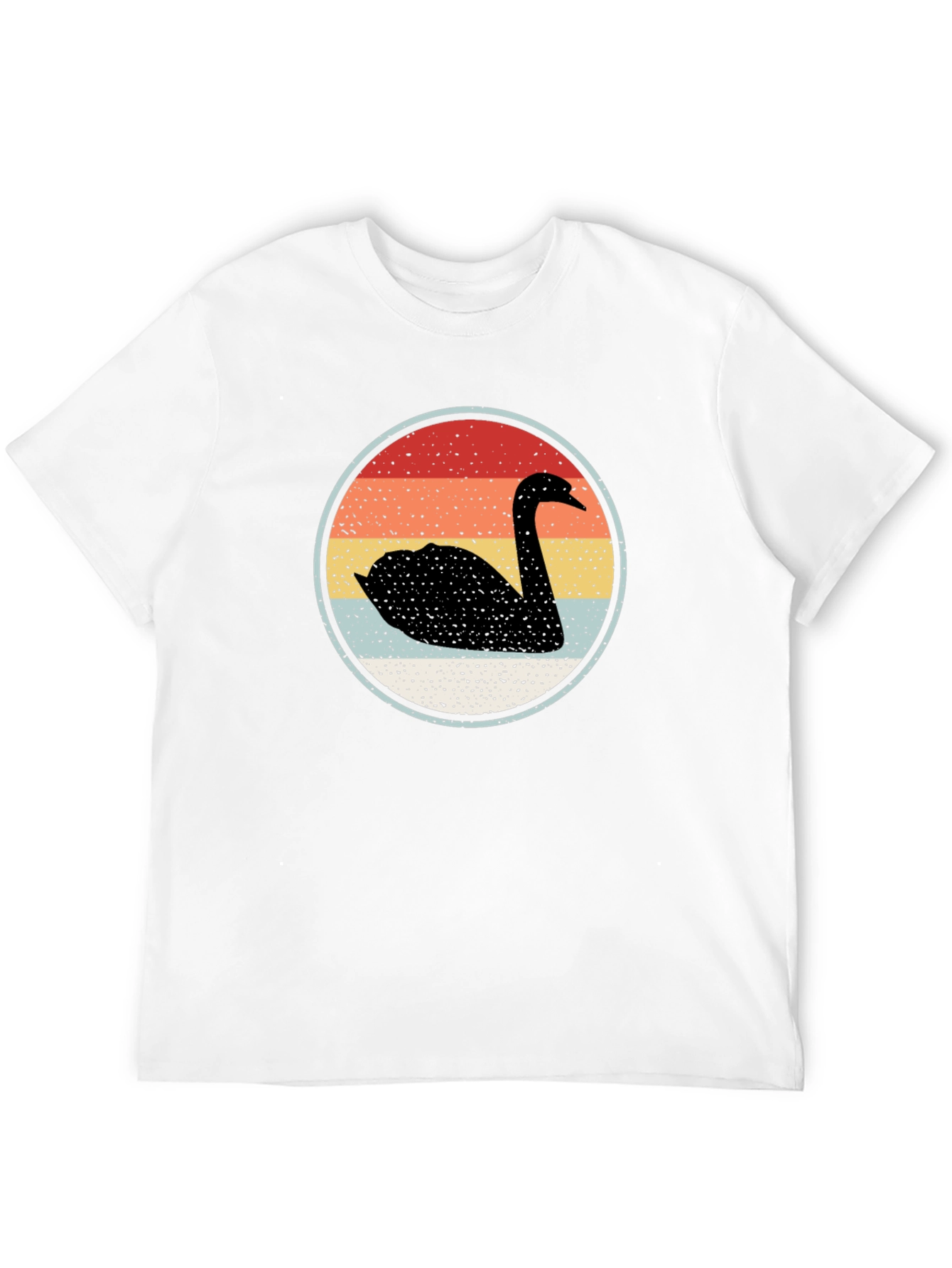 Retro Swan Graphic Tee