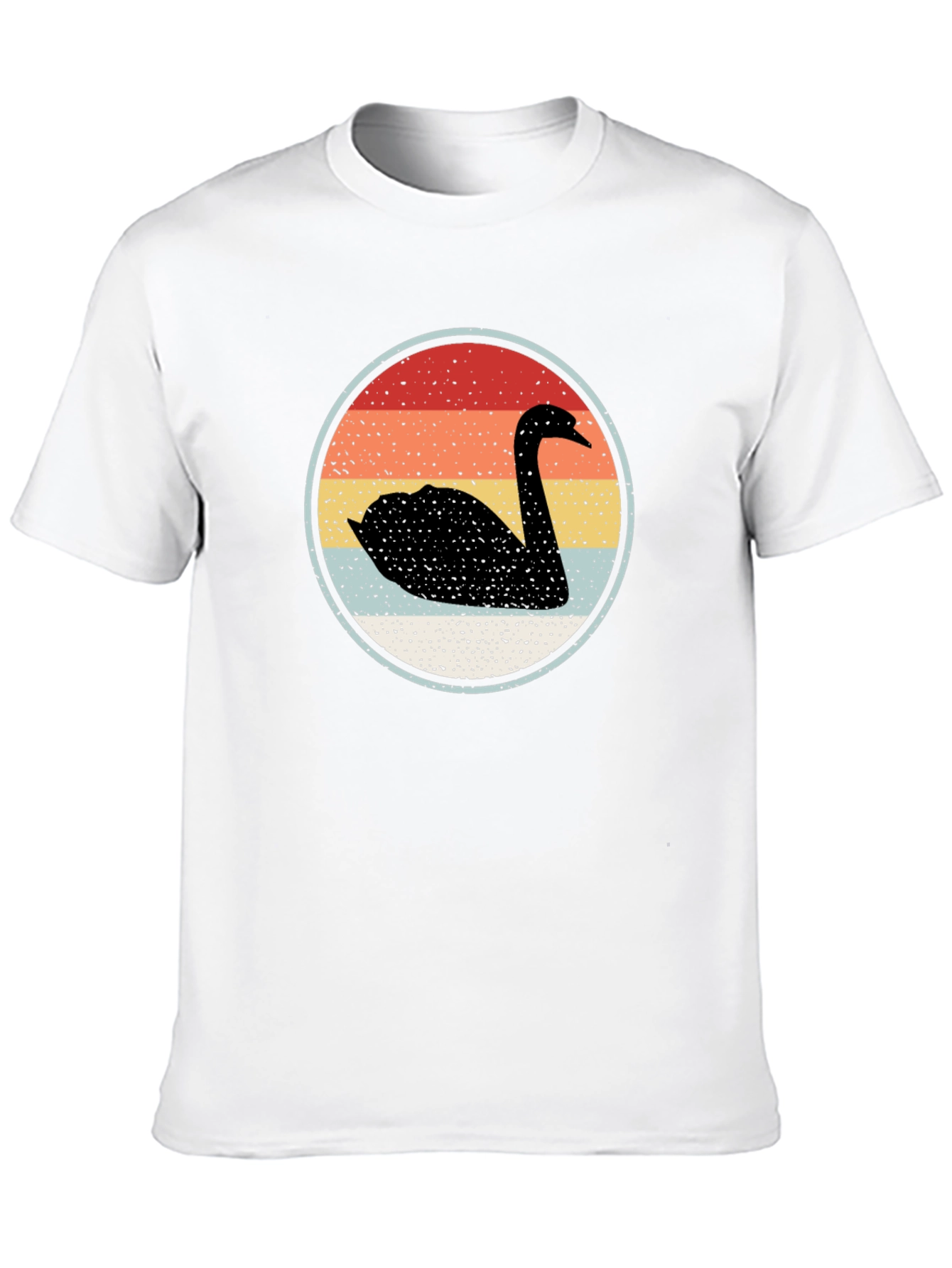 Retro Swan Graphic Tee