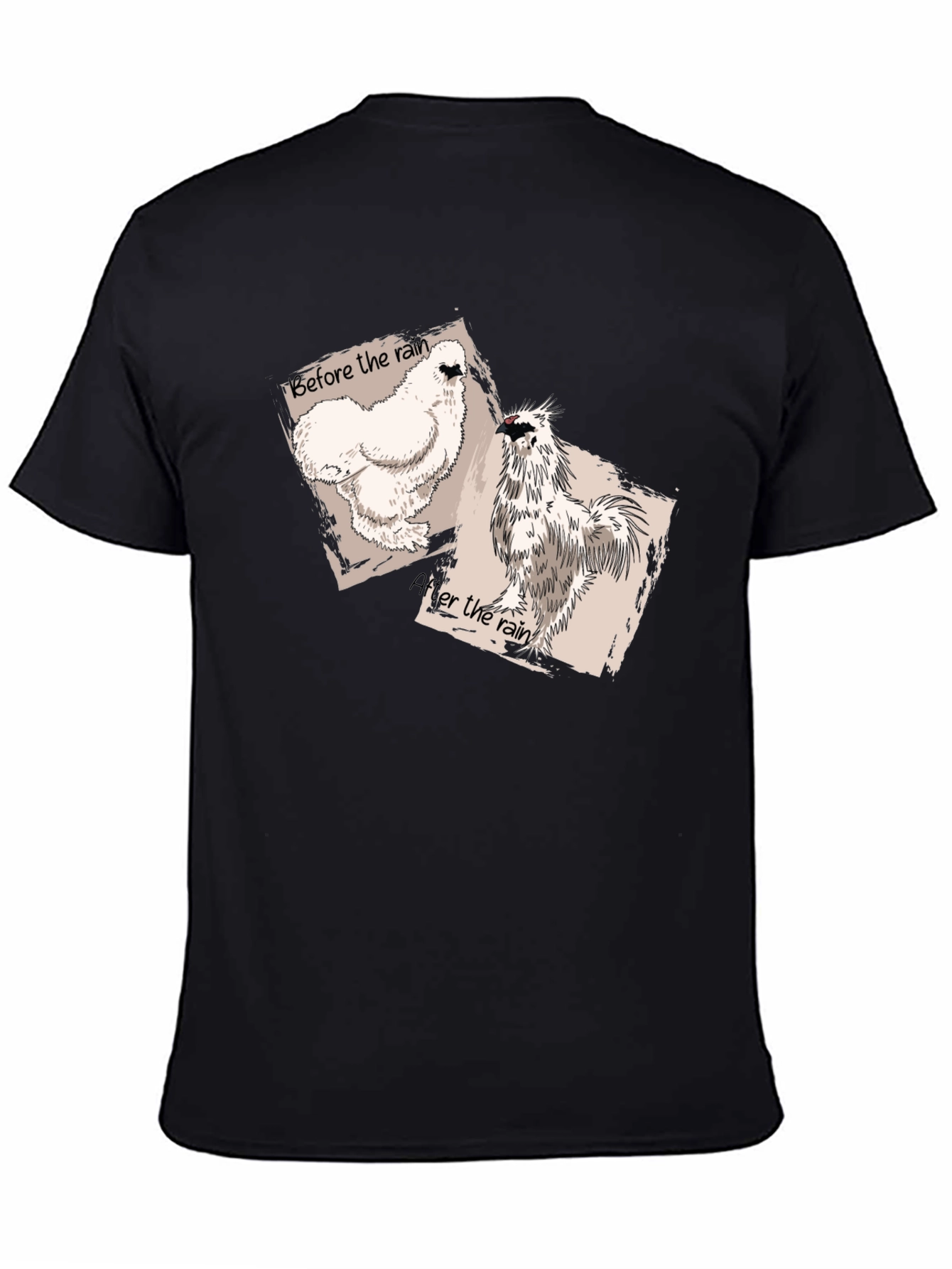 Before & After the Rain Chicken Graphic Tee
