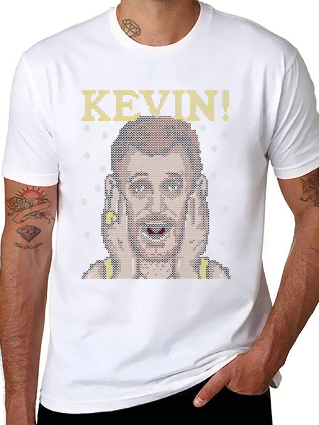 Kevin Ugly Christmas Sweater T-Shirt