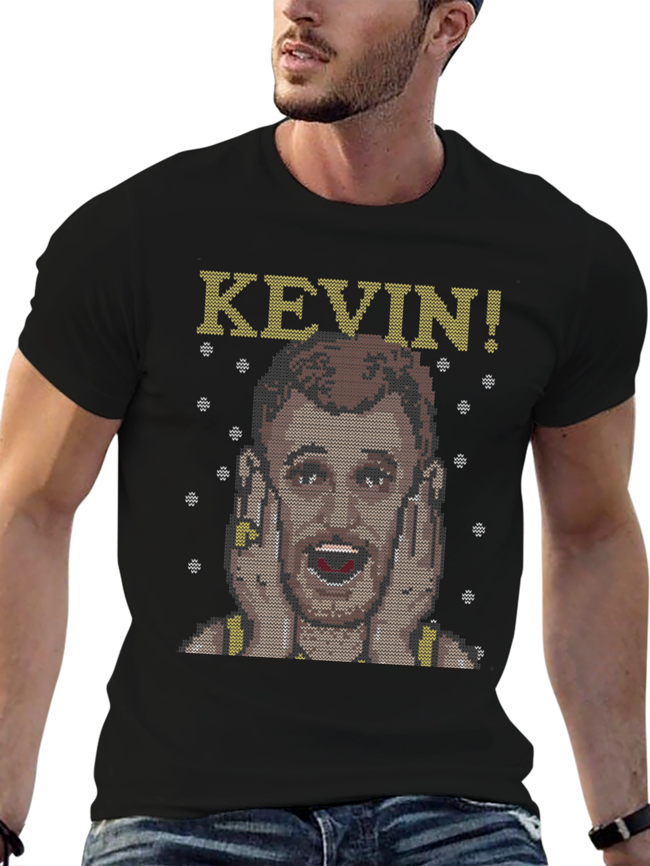 Kevin Ugly Christmas Sweater T-Shirt