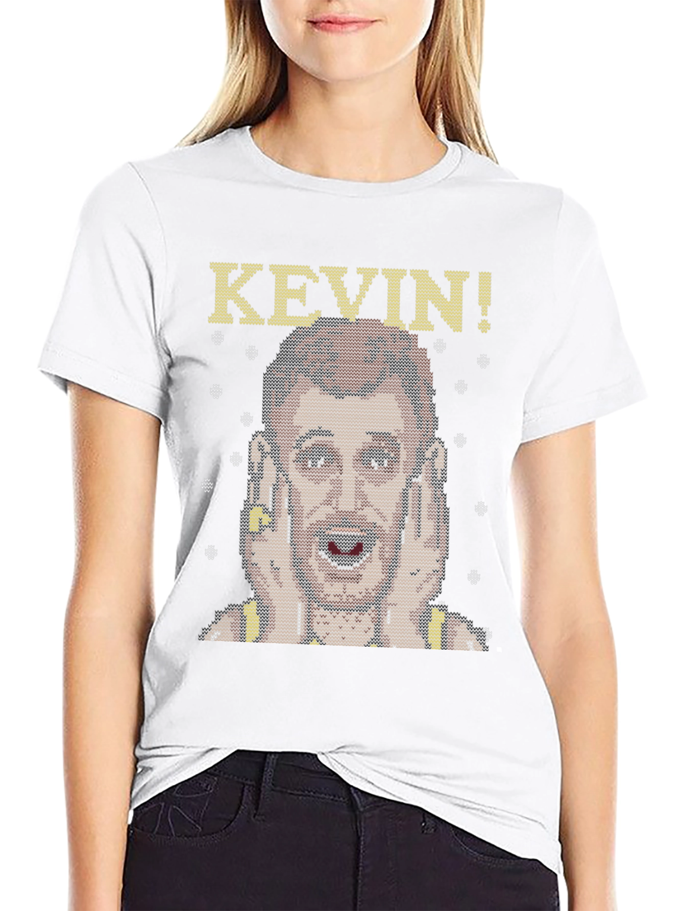 Kevin Ugly Christmas Sweater T-Shirt