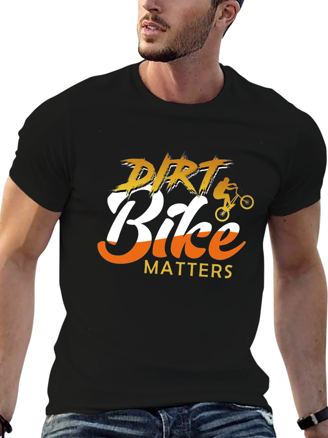 Dirt Bike Matters Graphic Tee - Motocross Enthusiast T-Shirt