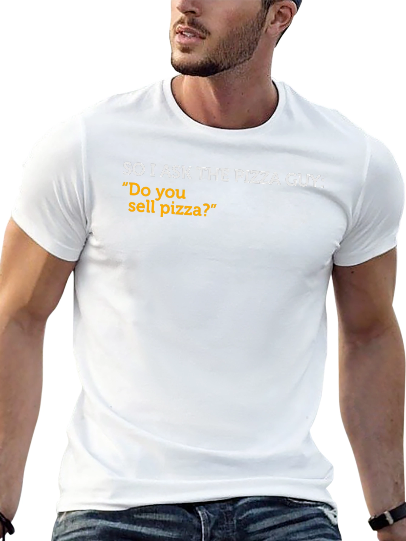 Funny Pizza Guy T-Shirt